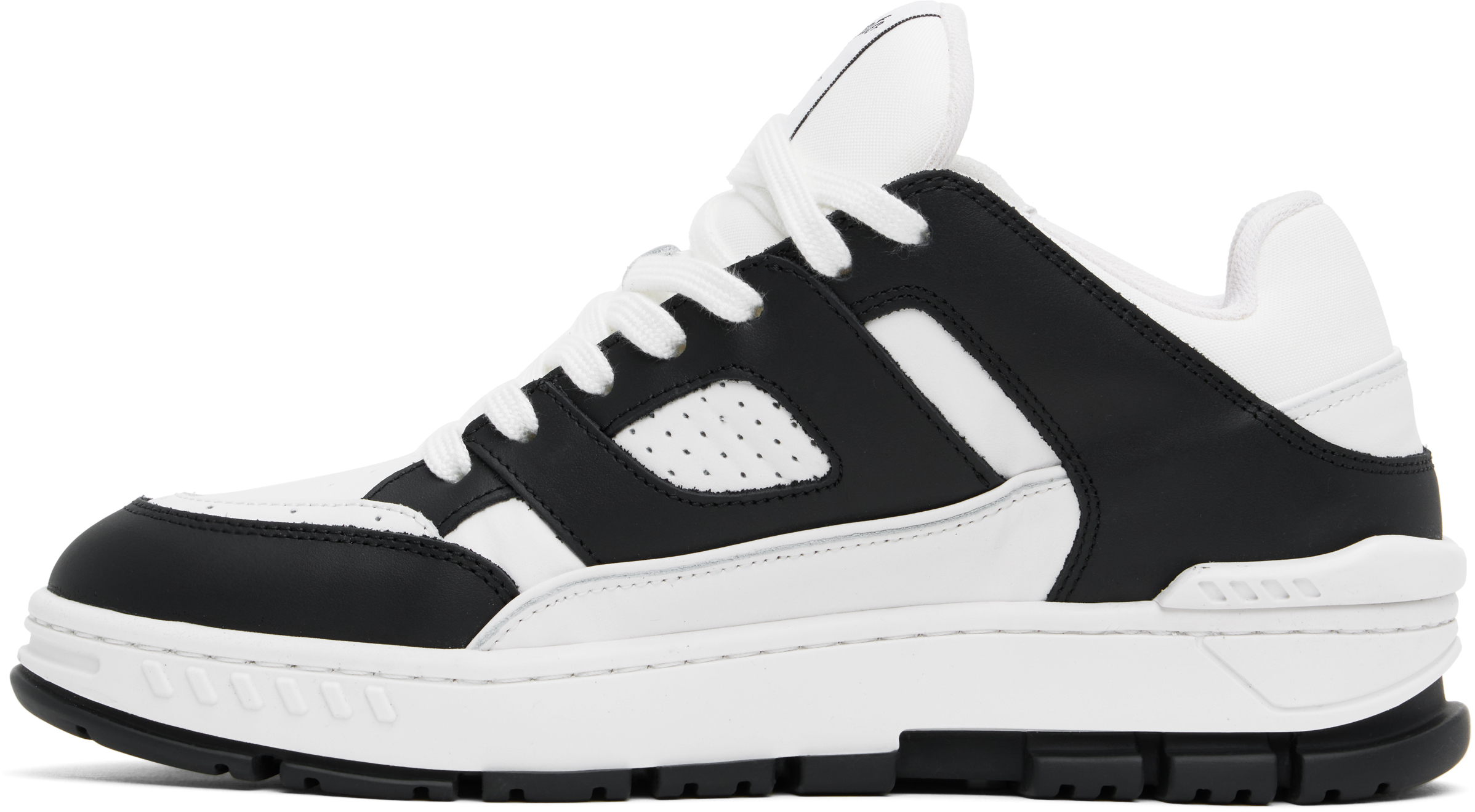 Axel Arigato Area Lo Leather Low-top Sneakers In White/black