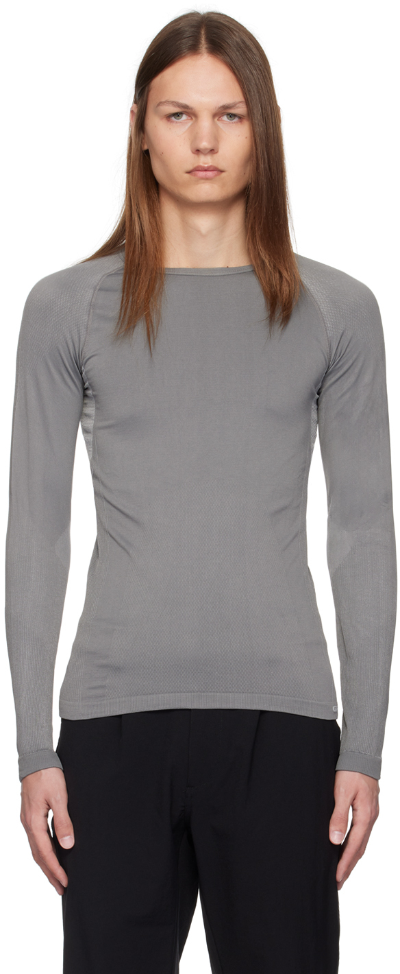 SSENSE Exclusive Gray Transport First Layer Long Sleeve T-Shirt