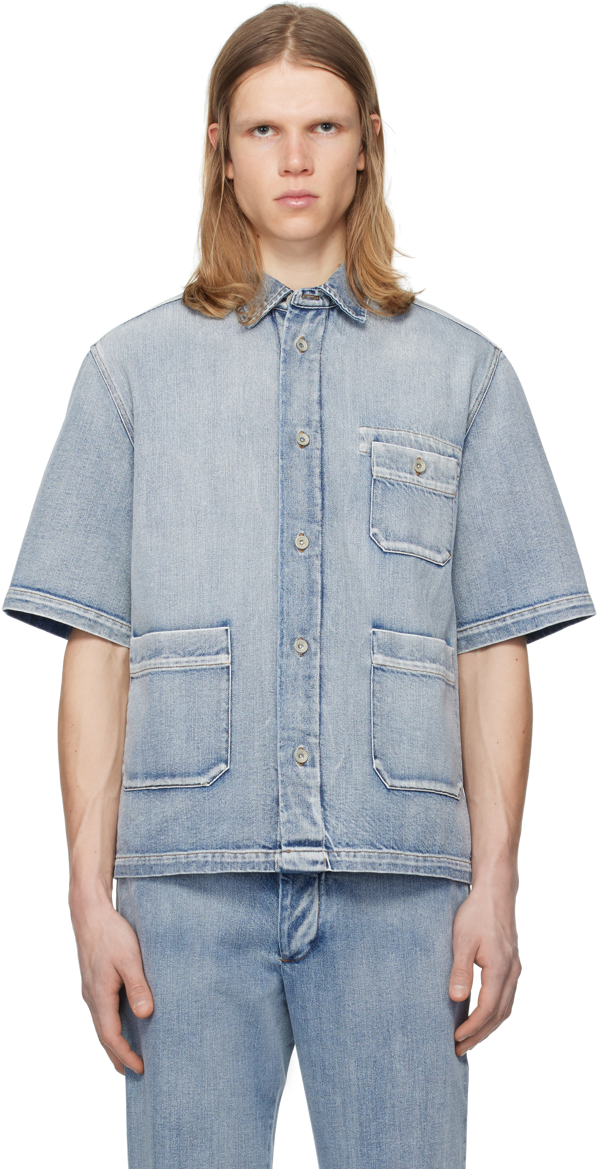 Blue Ordior Geco Shirt