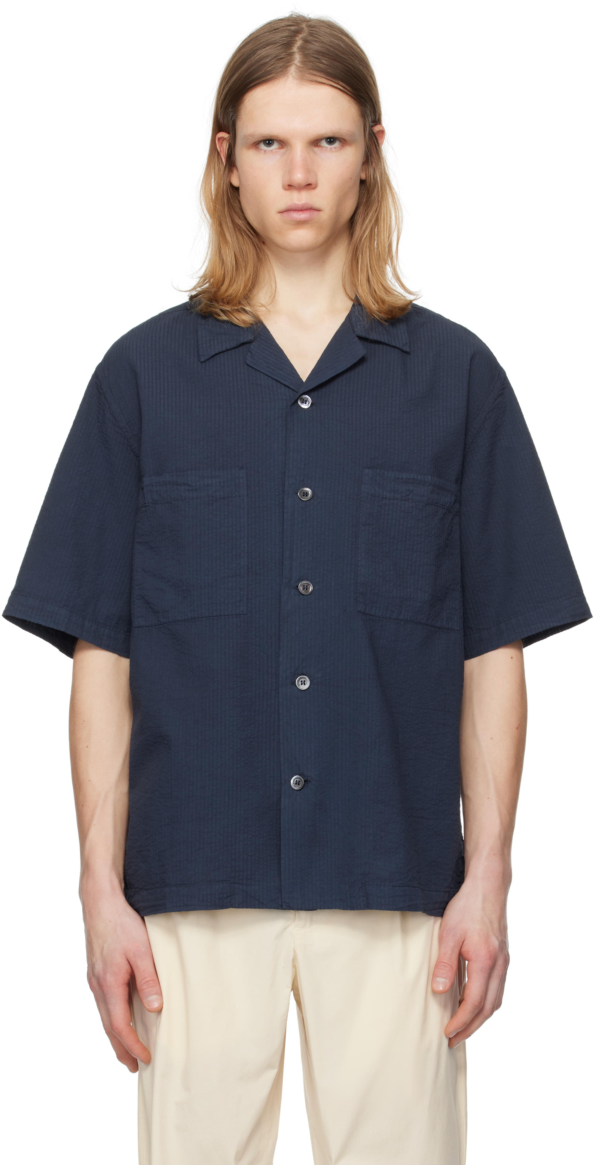 Navy Solana Lassa Shirt