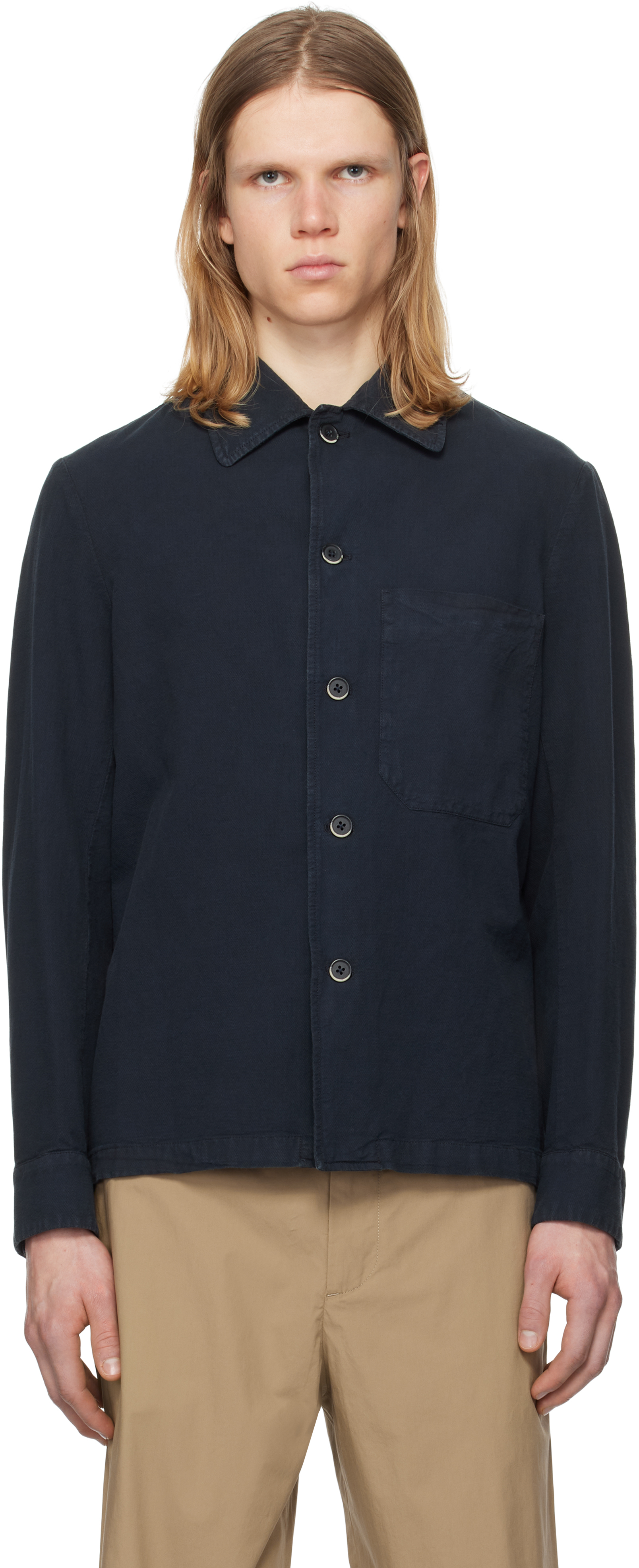 Navy Cedrone Arela Overshirt