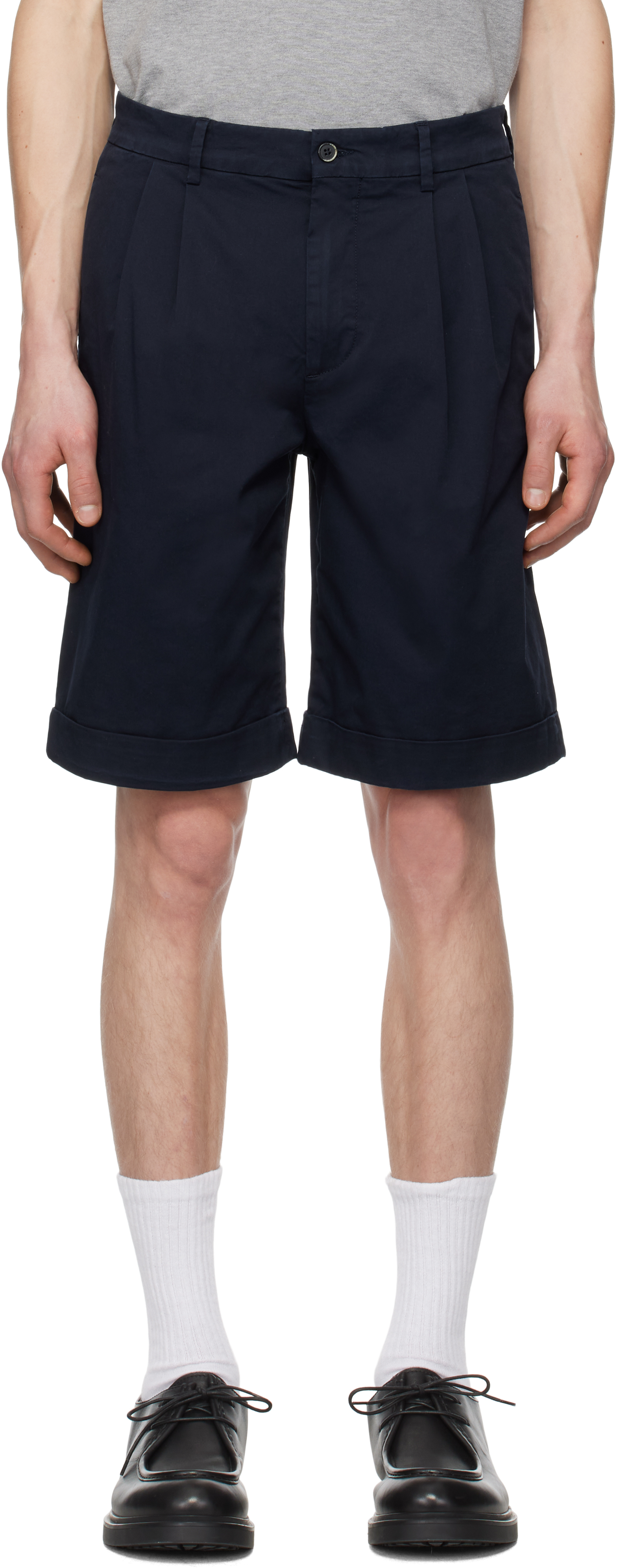 Navy Scandola Palio Shorts