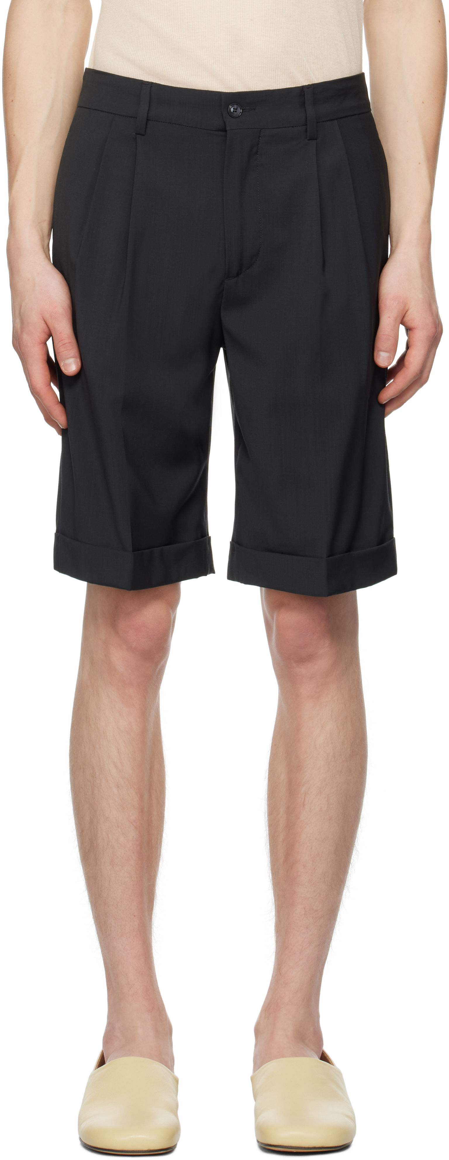 Gray Scandola Tropical Shorts