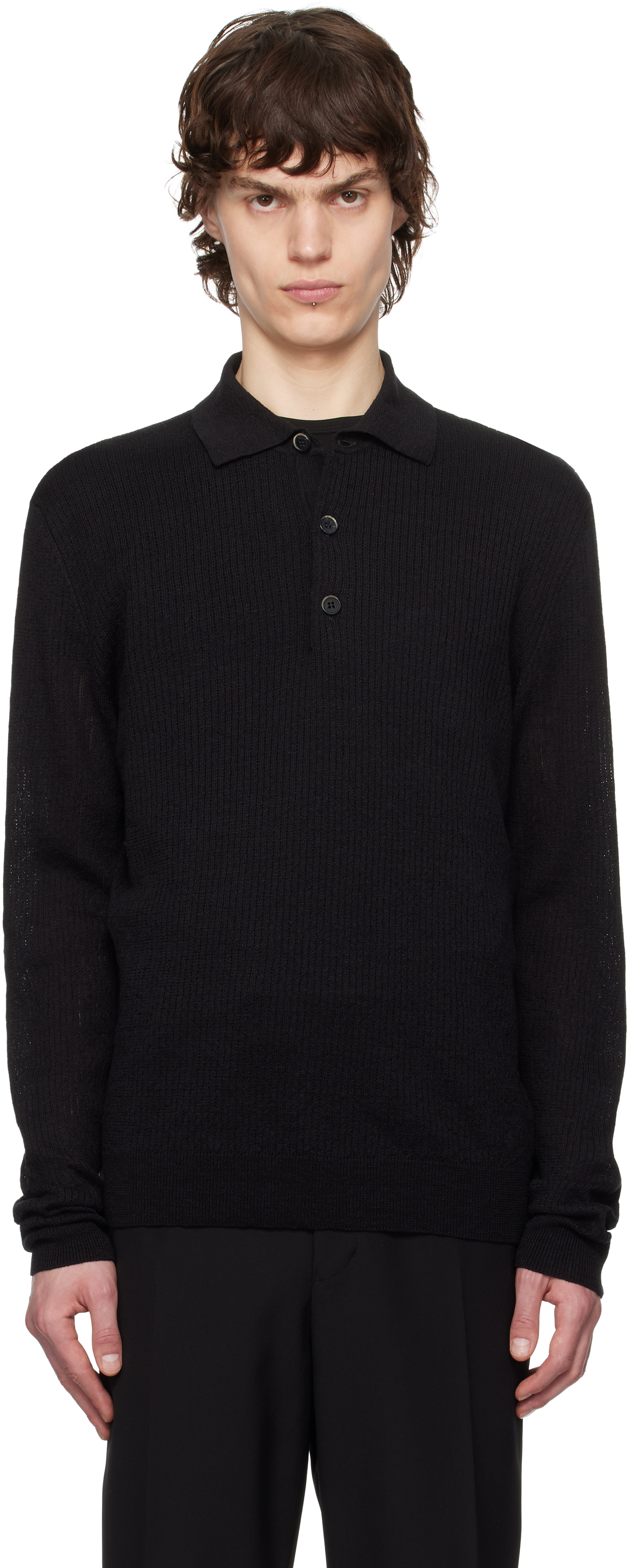 Black Pevaron Alafin Polo