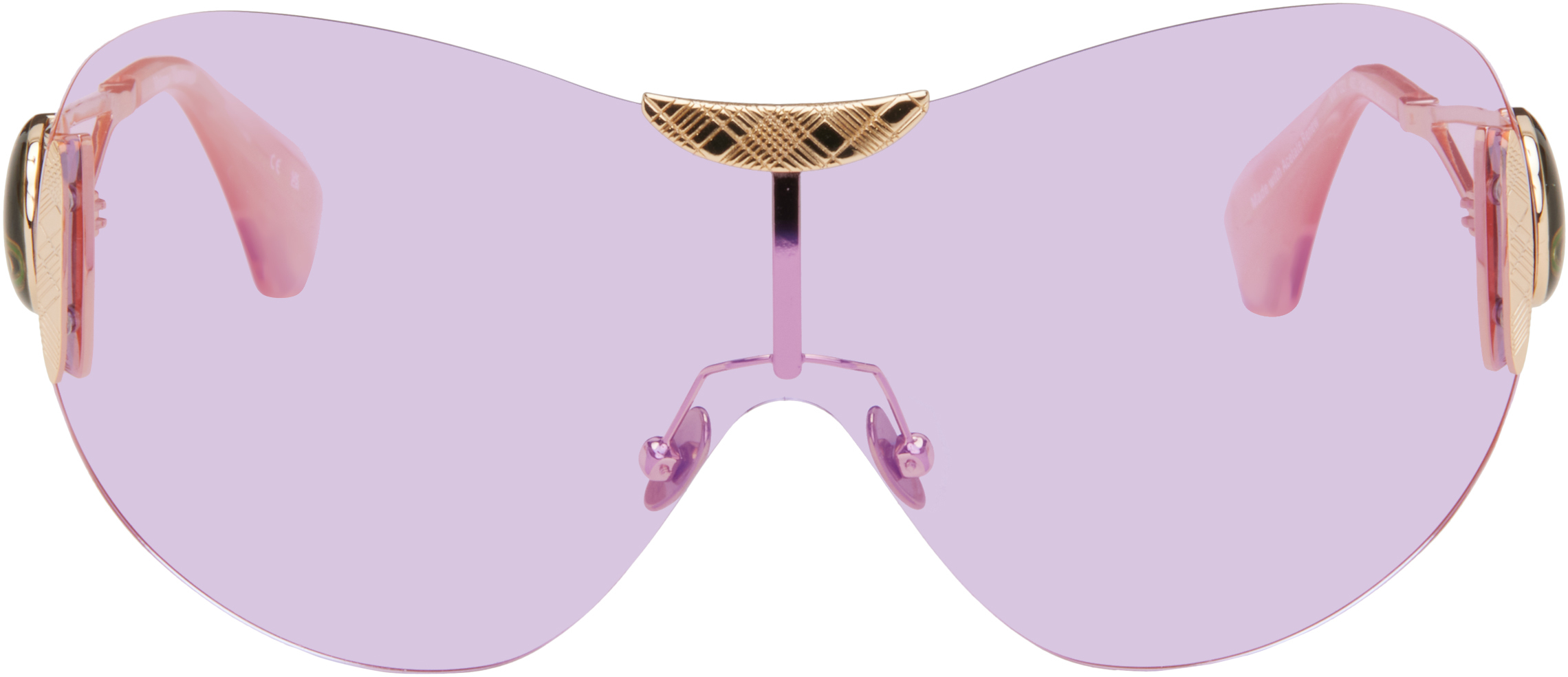 Vivienne Westwood ゴールドサングラス Hardware Orb Oval Sunglasses in GOLD | Vivienne Westwood®