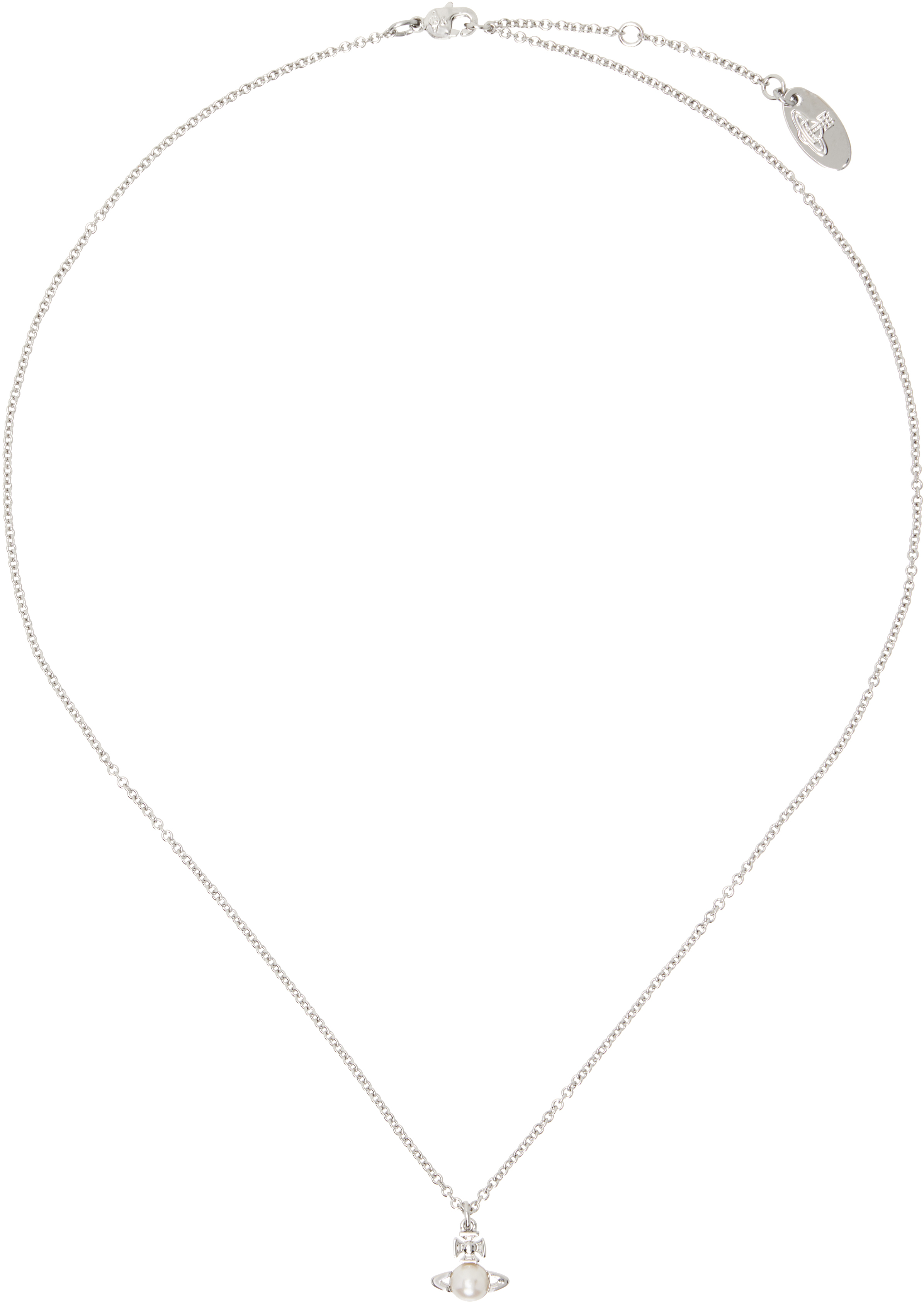 Vivienne Westwood|FASHION PROPS (BALBINA PENDANT (63020 Silver Balbina Pendant Necklace by Vivienne Westwood on Sale