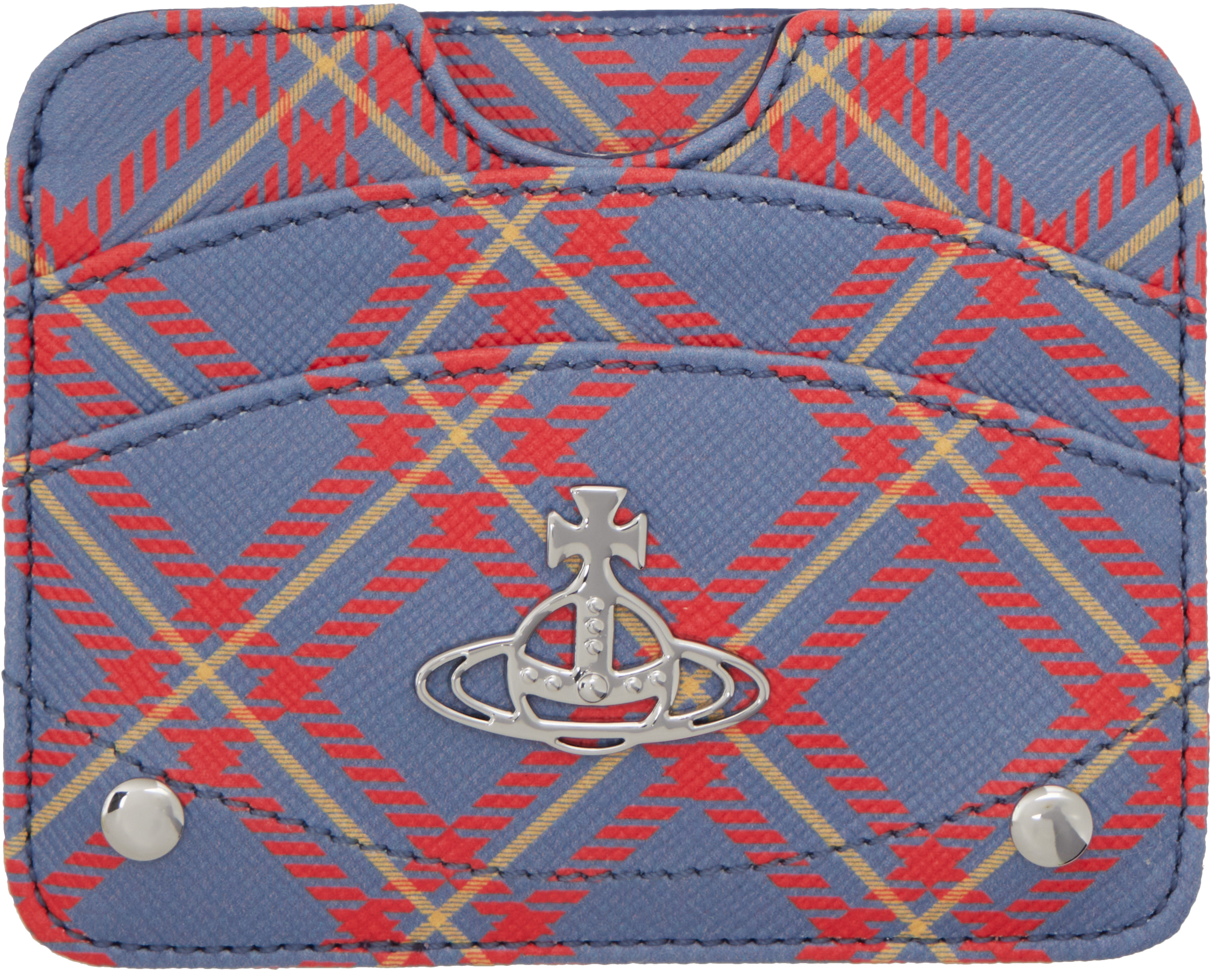 ◆Vivienne Westwood◆タータン HALF MOON カードケース org.jpg