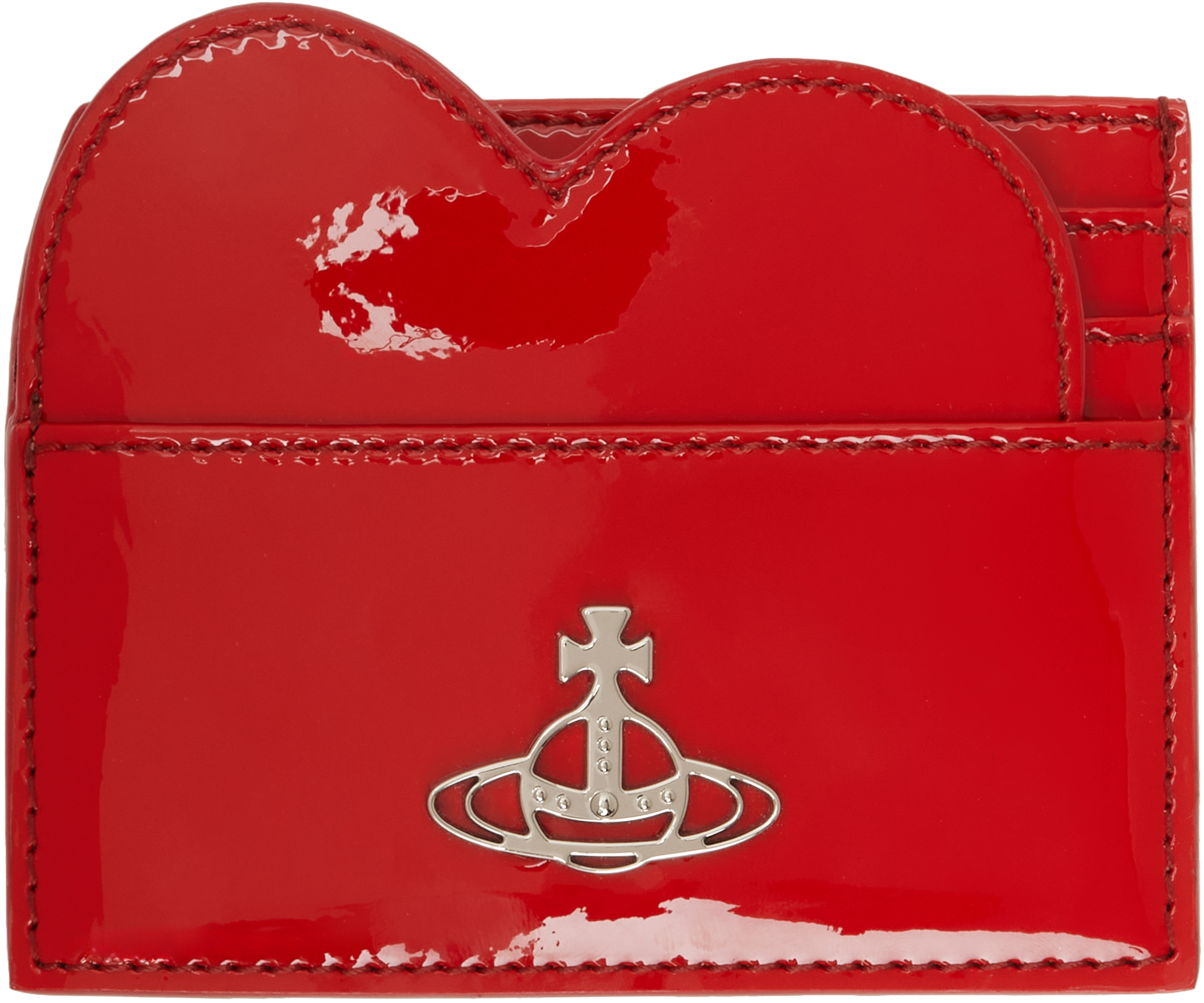 【関税込み】Vivienne Westwood レッド Heart カードケース Vivienne Westwoodのレッド Heart カードケースがセール中