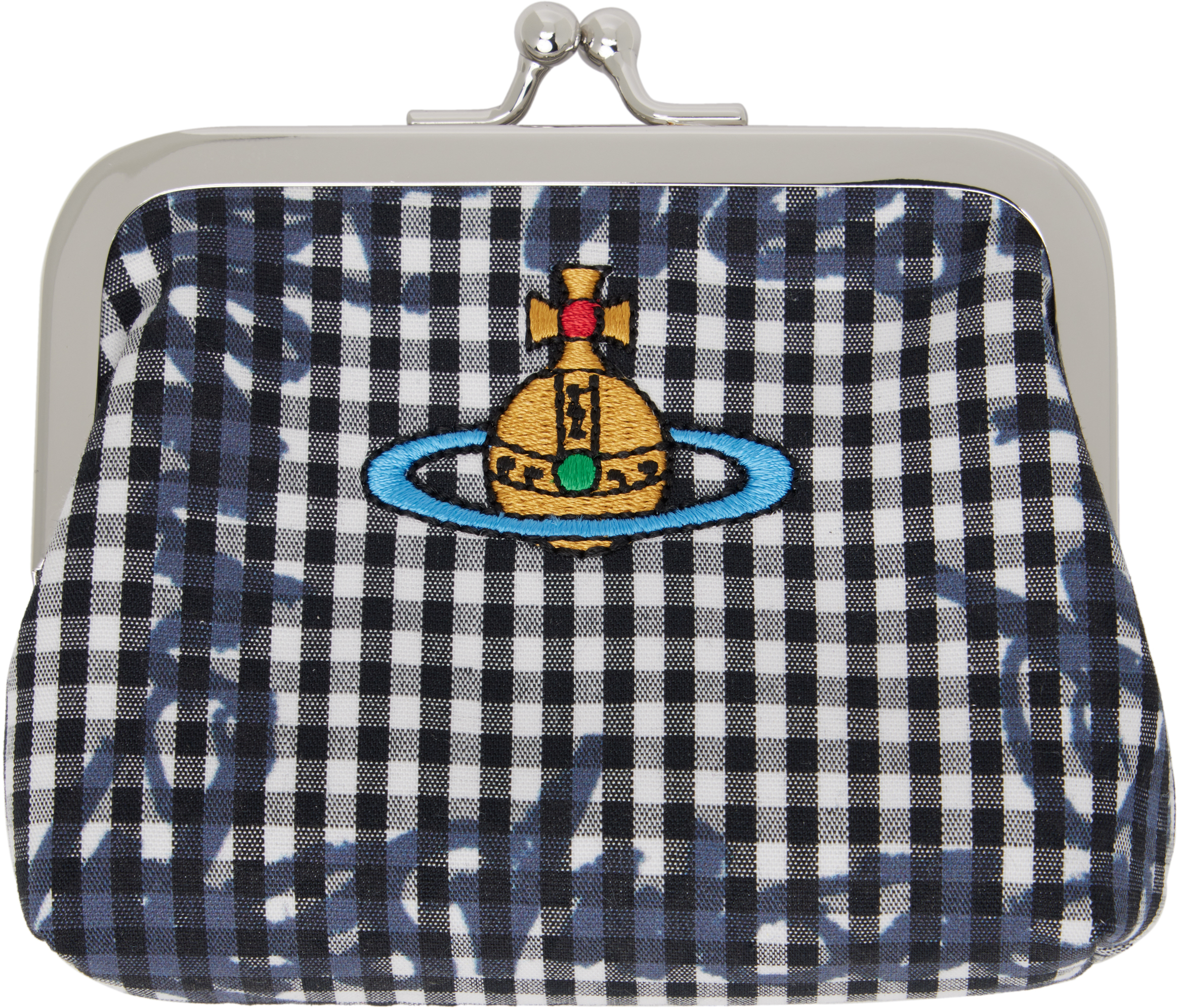 Black 
White Frame Coin Pouch