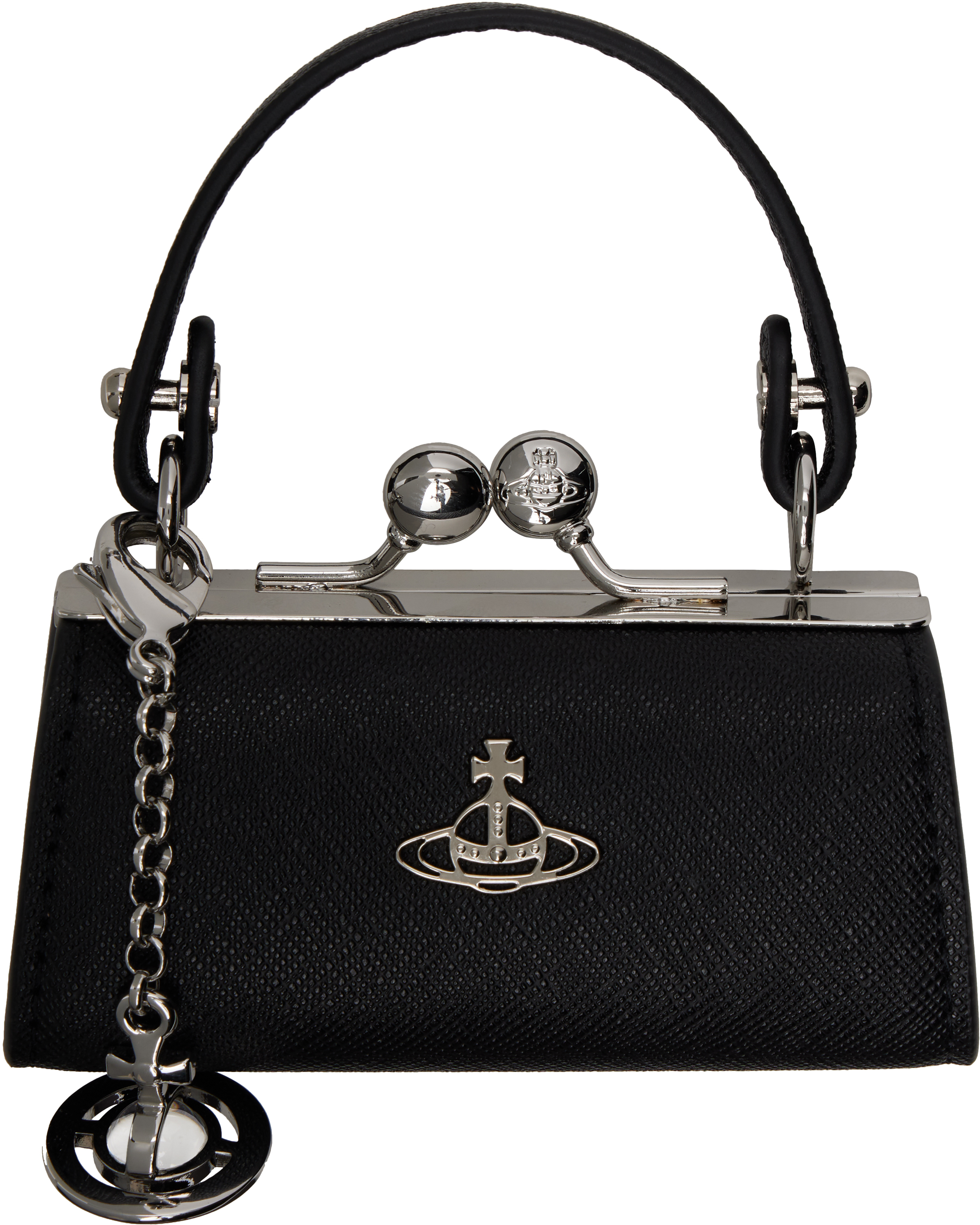 Vivienne Westwood ブラック Doll Bag コインポーチ Vivienne Westwoodのブラック Doll Bag コインポーチがセール中