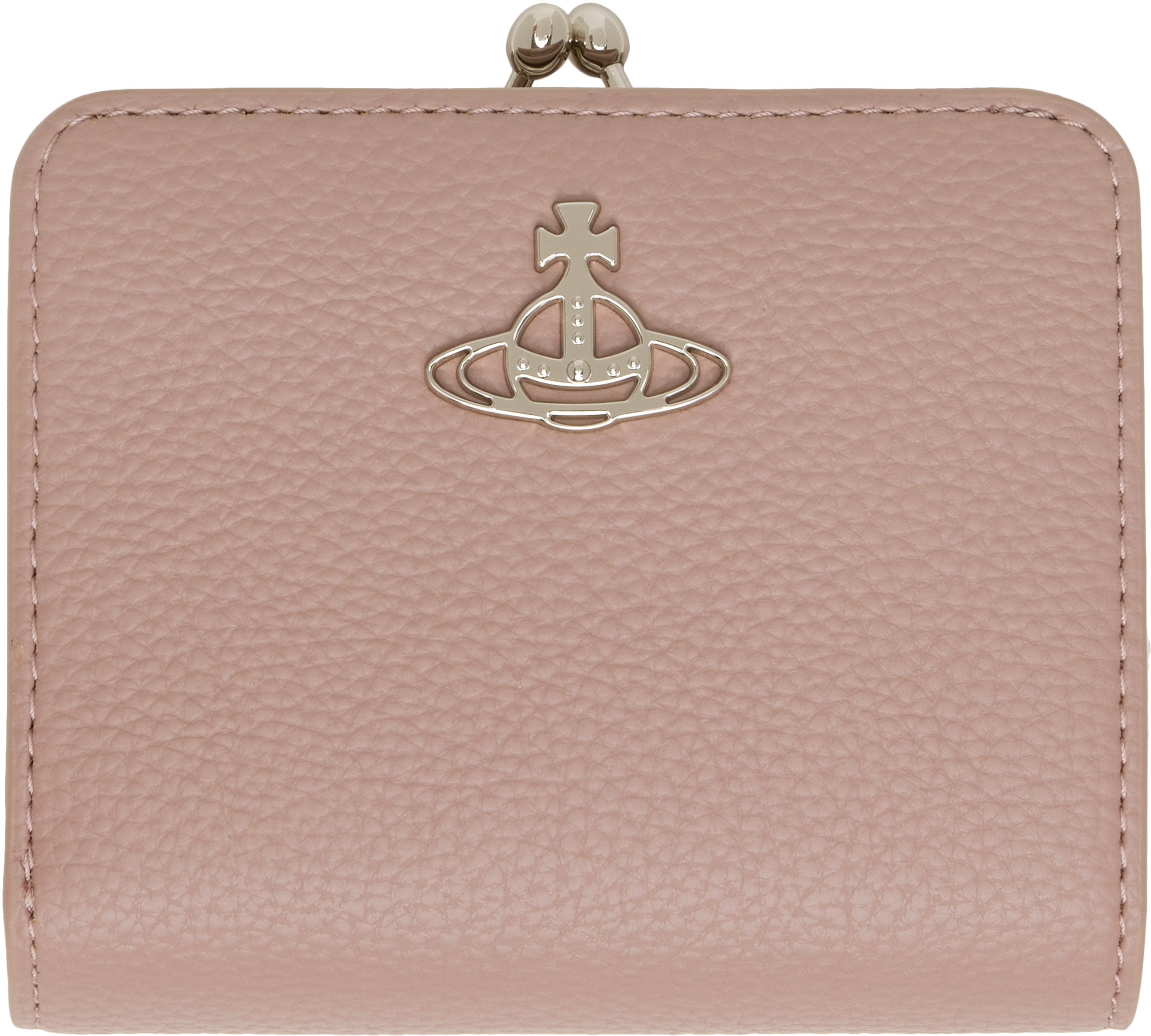 Pink Frame Pocket Wallet by Vivienne Westwood on Sale