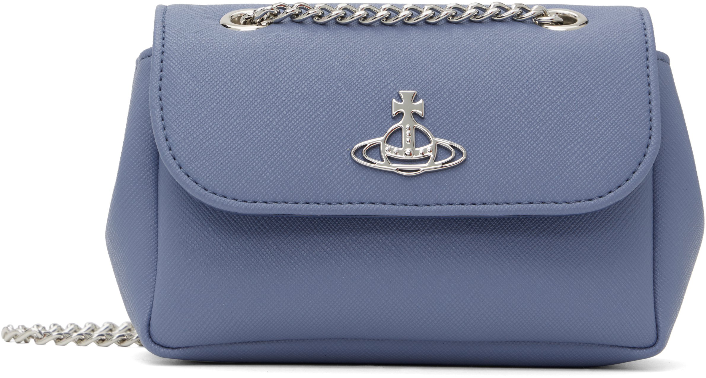 Vivienne Westwood正規品/送料関税込み Small Chain bag Blue Small Chain Bag by Vivienne Westwood on Sale