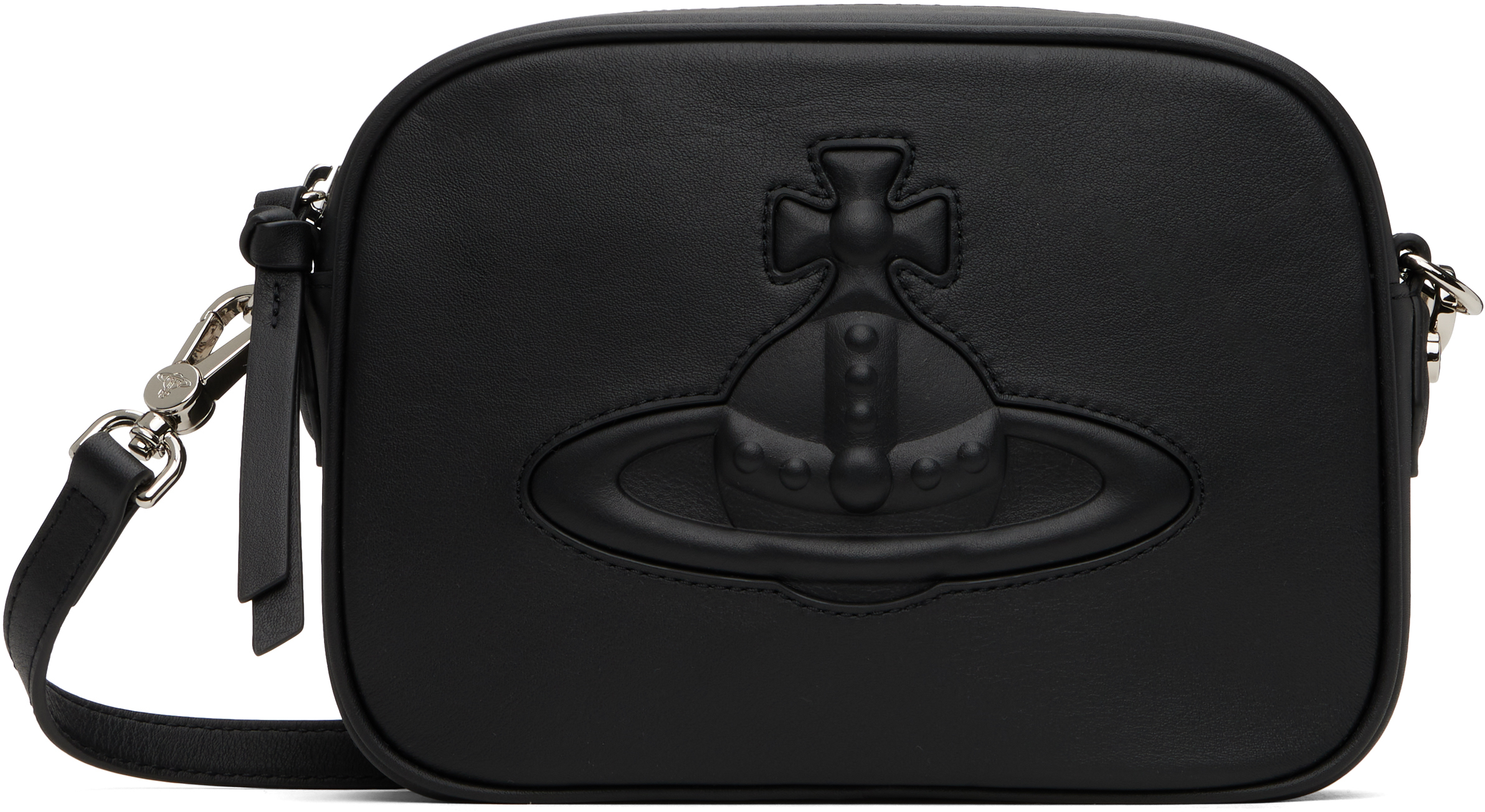 Vivienne Westwood: Black Anna Camera Bag | SSENSE