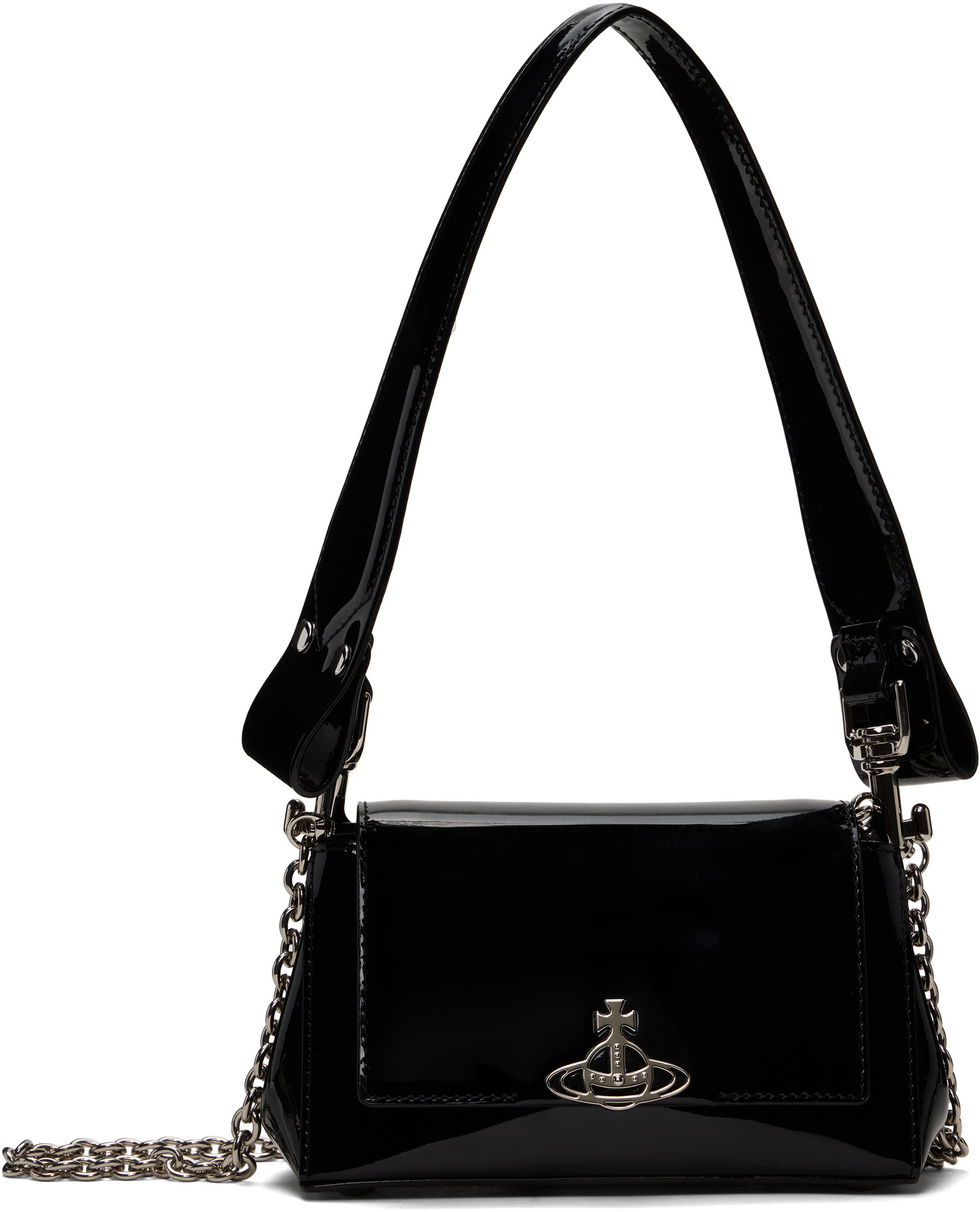 ★Vivienne Westwood★ Hazel Small Tote Bag Black 4603000IWL0 Vivienne Westwood Small Hazel Tote Bag | Black | FARFETCH CA