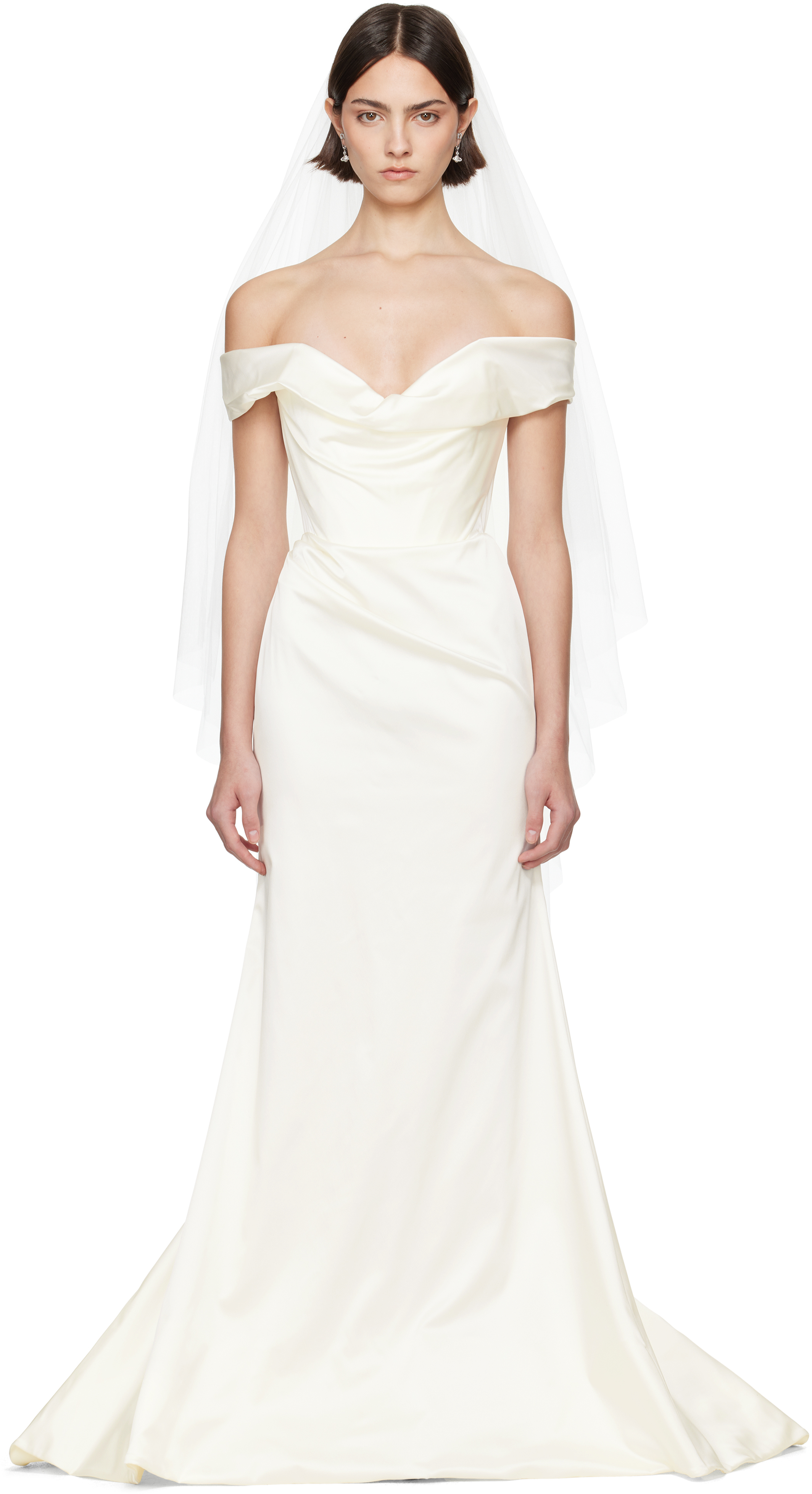 SSENSE Bridal Capsule Nova Cora Maxi Dress