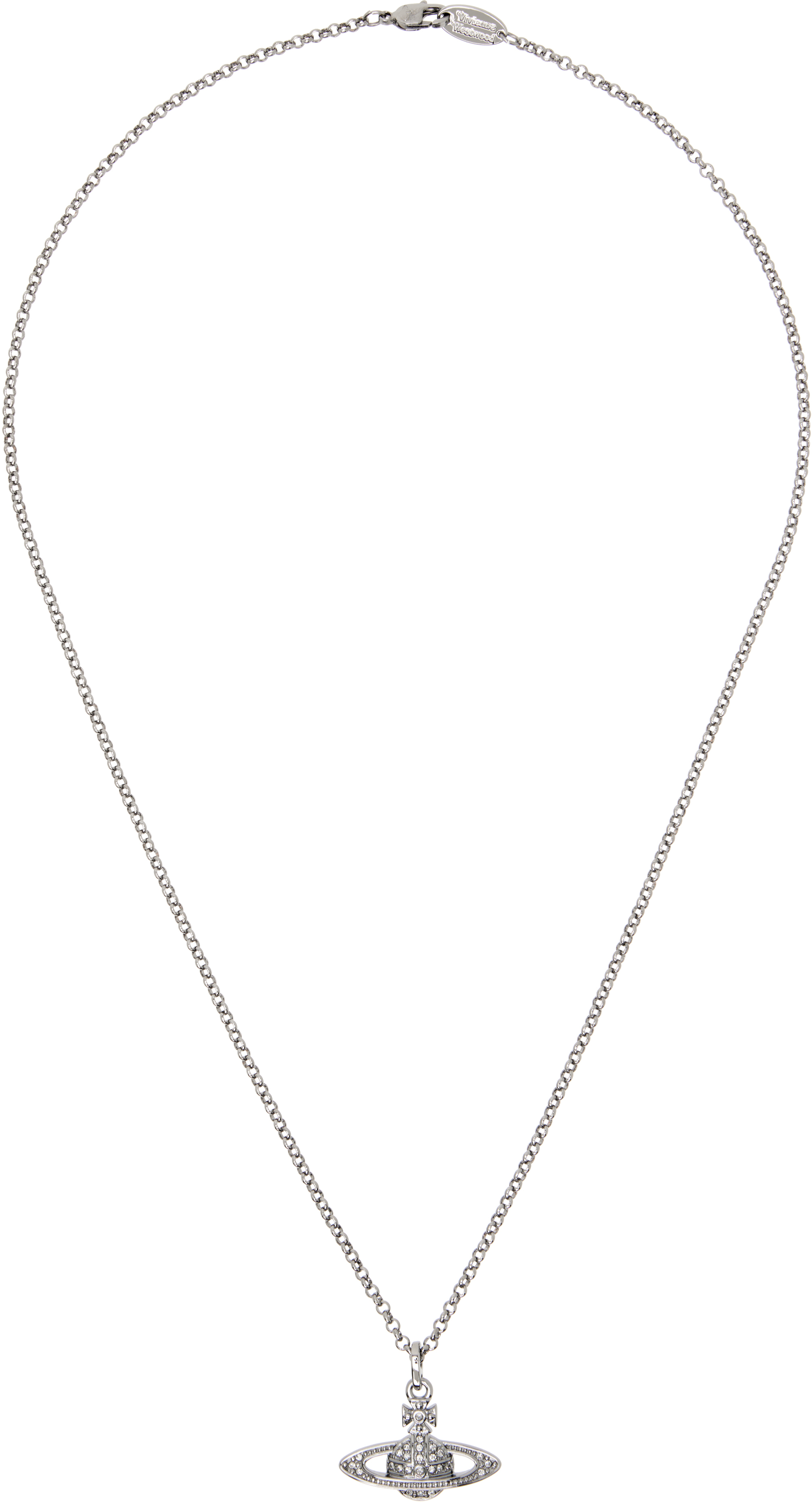 MINI BAS RELIEF ネックレス(シルバー)（レディース