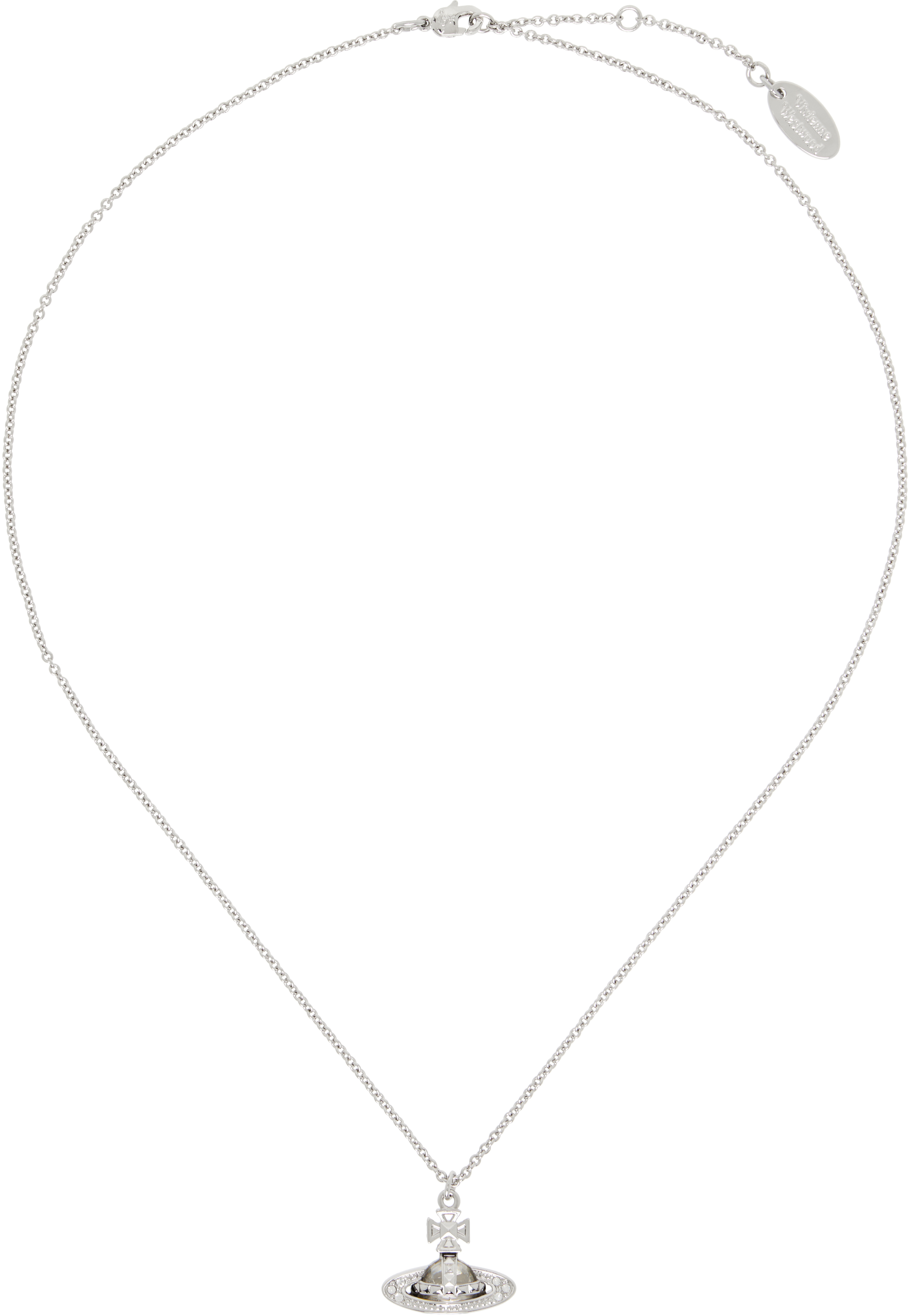 アクセサリーその他 Vivienne Westwood Pina Small Bas Relief Pendant Silver Vivienne Westwood PINA SMALL ORB PENDANT SILVER-TONE With