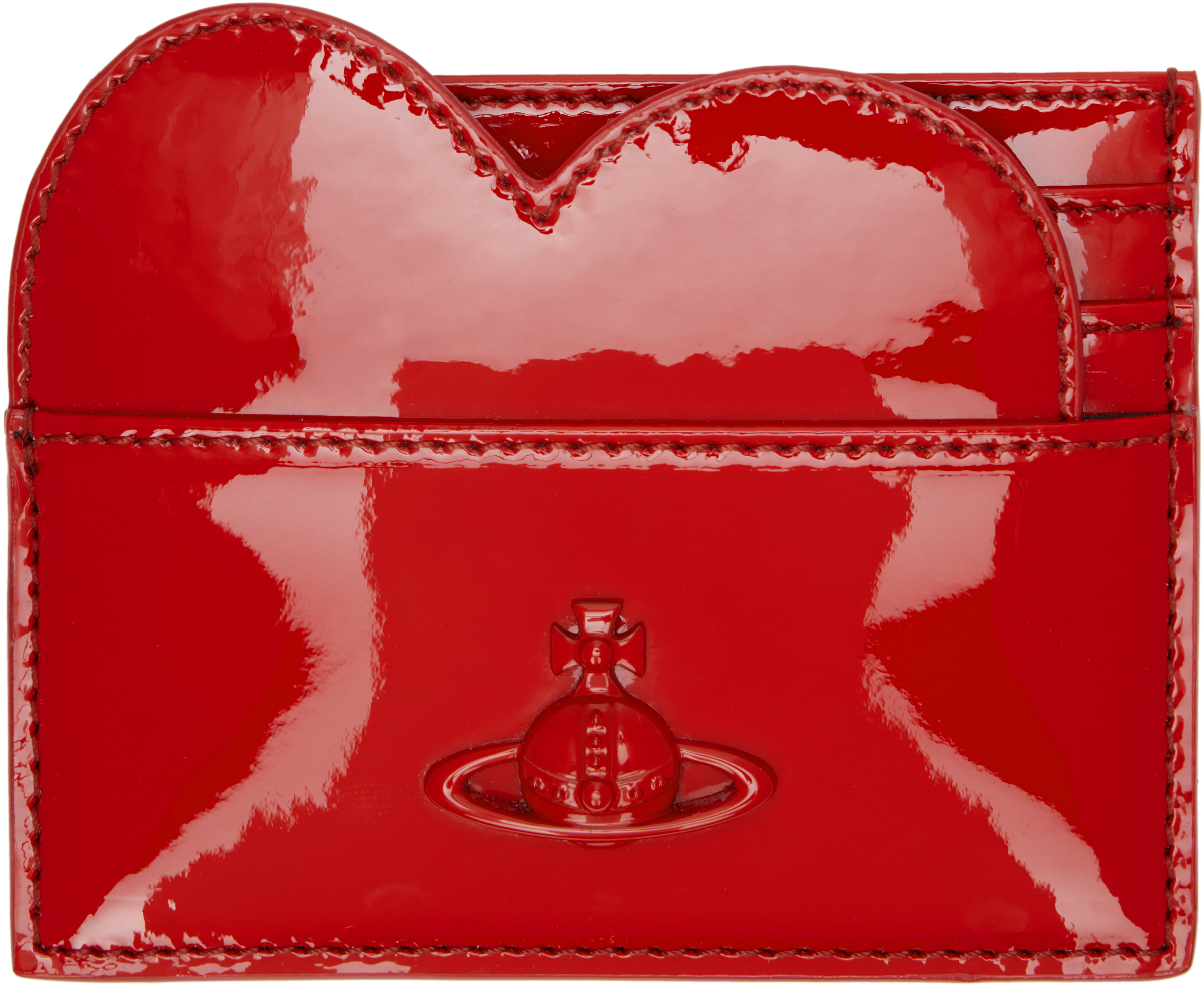 【関税込み】Vivienne Westwood レッド Heart カードケース Vivienne Westwood 並行輸入品 ヴィヴィアンウエストウッド