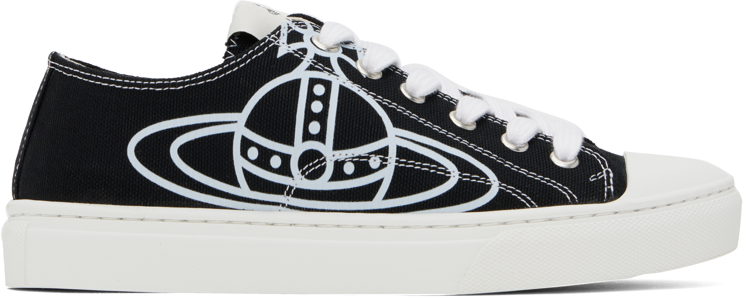 Vivienne Westwood｜SNEAKERS (PLIMSOLL LOW TOP 2.0 (75020 Plimsoll low-top sneakers in blue - Vivienne Westwood