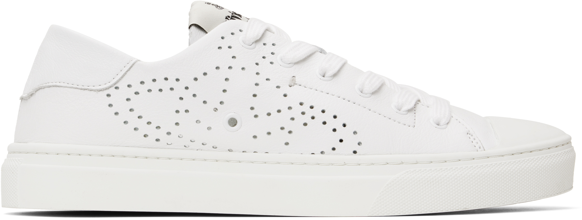 Black Low-Top Soft Punch Trainer Sneakers