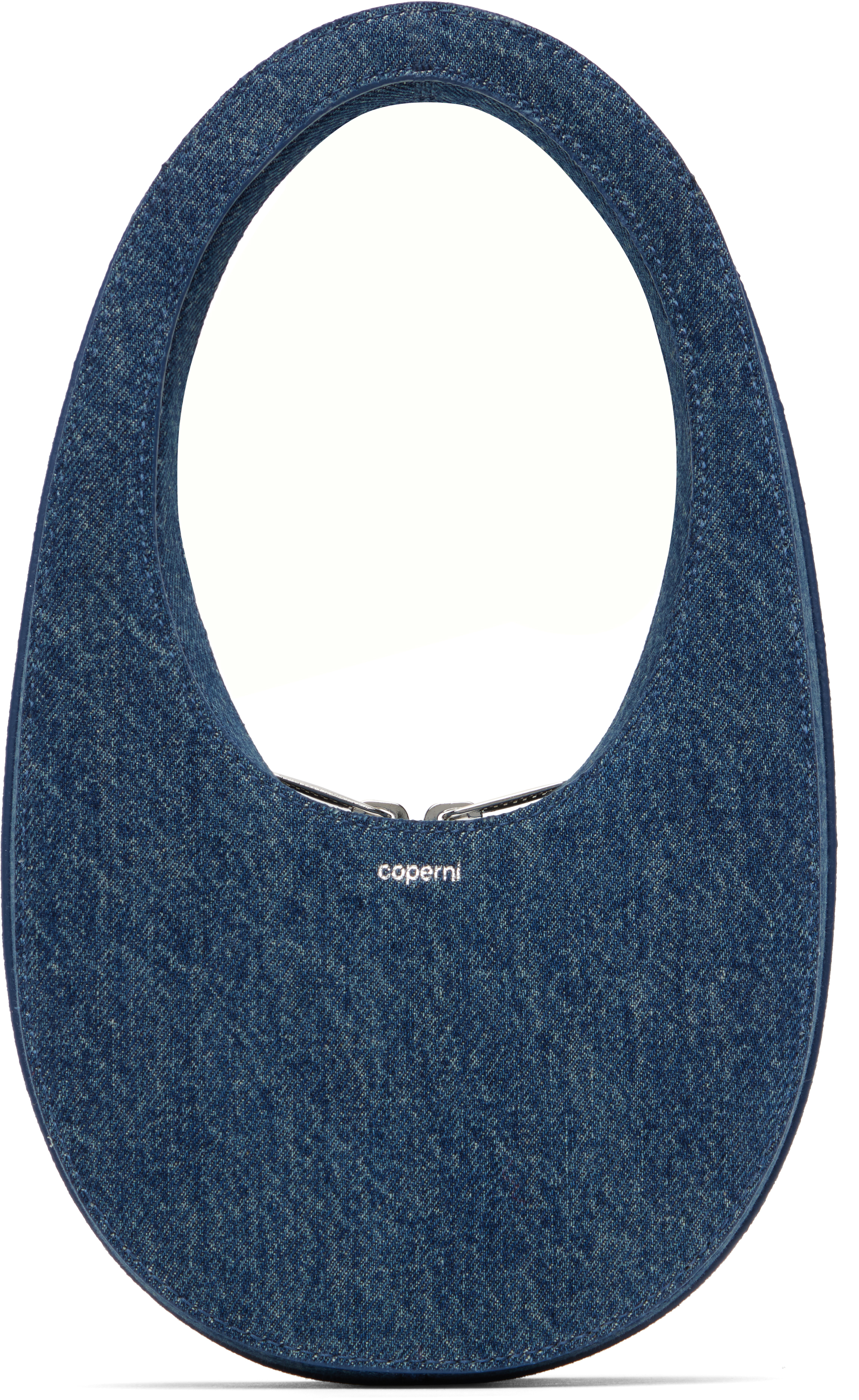 Blue Denim Mini Swipe Bag