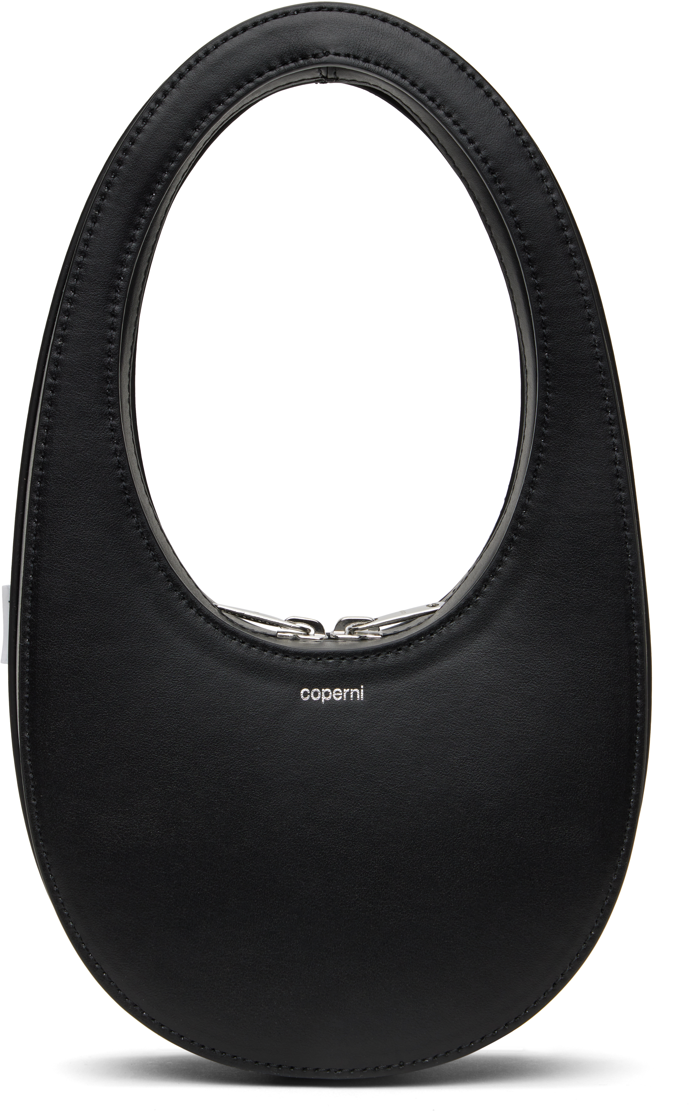 Shop Coperni Black Mini Swipe Bag