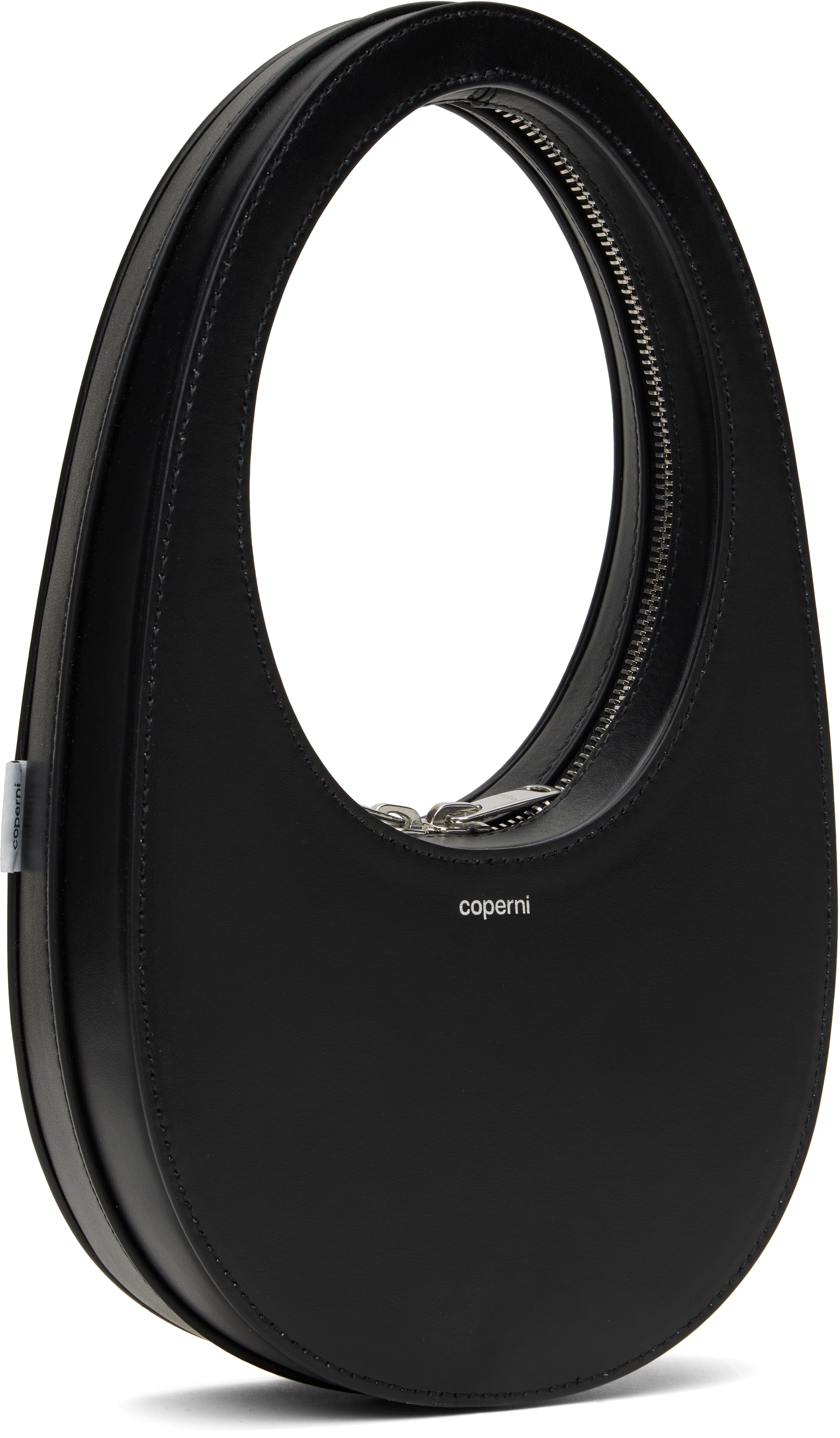 Shop Coperni Black Mini Swipe Bag