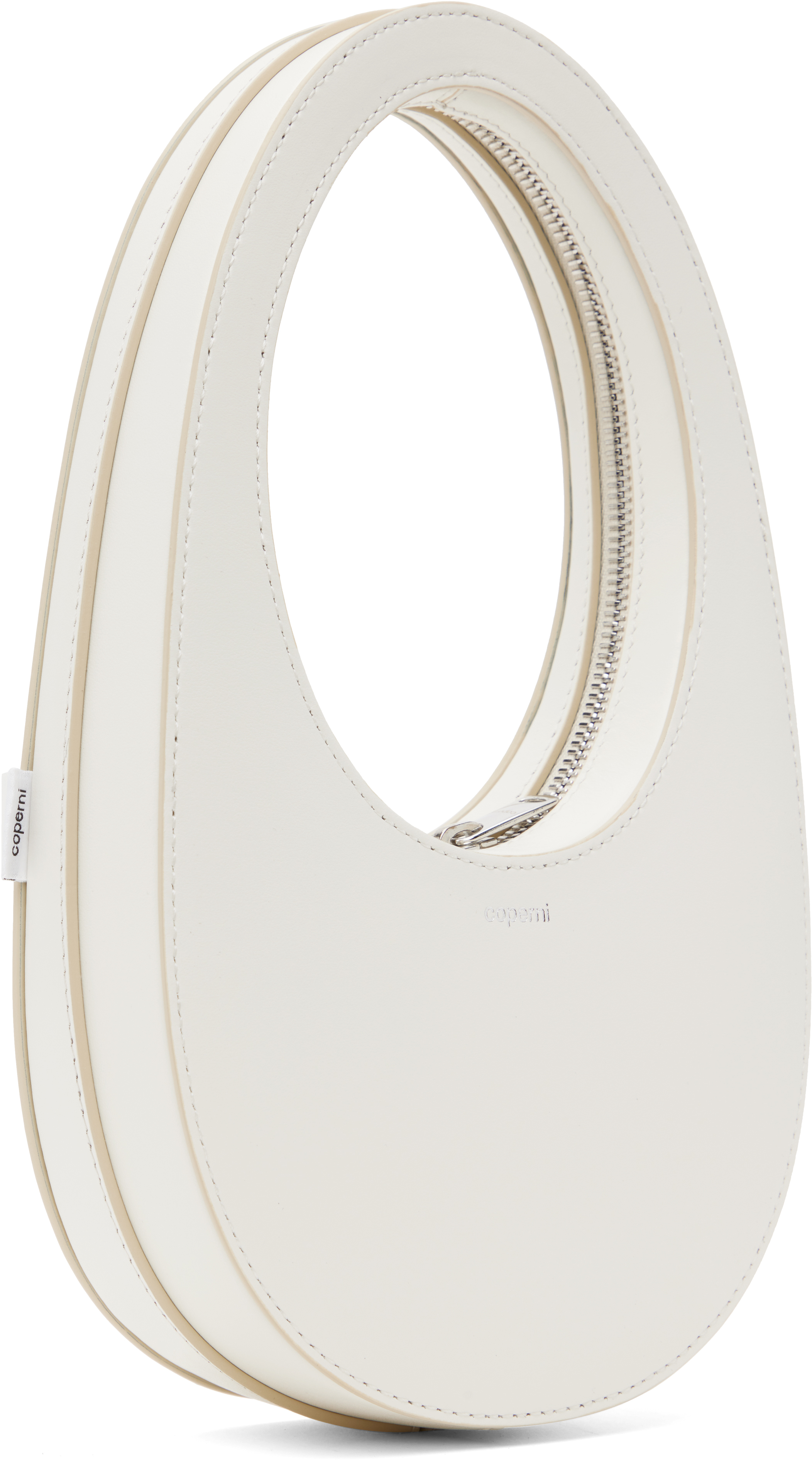 Shop Coperni Off-white Mini Swipe Bag