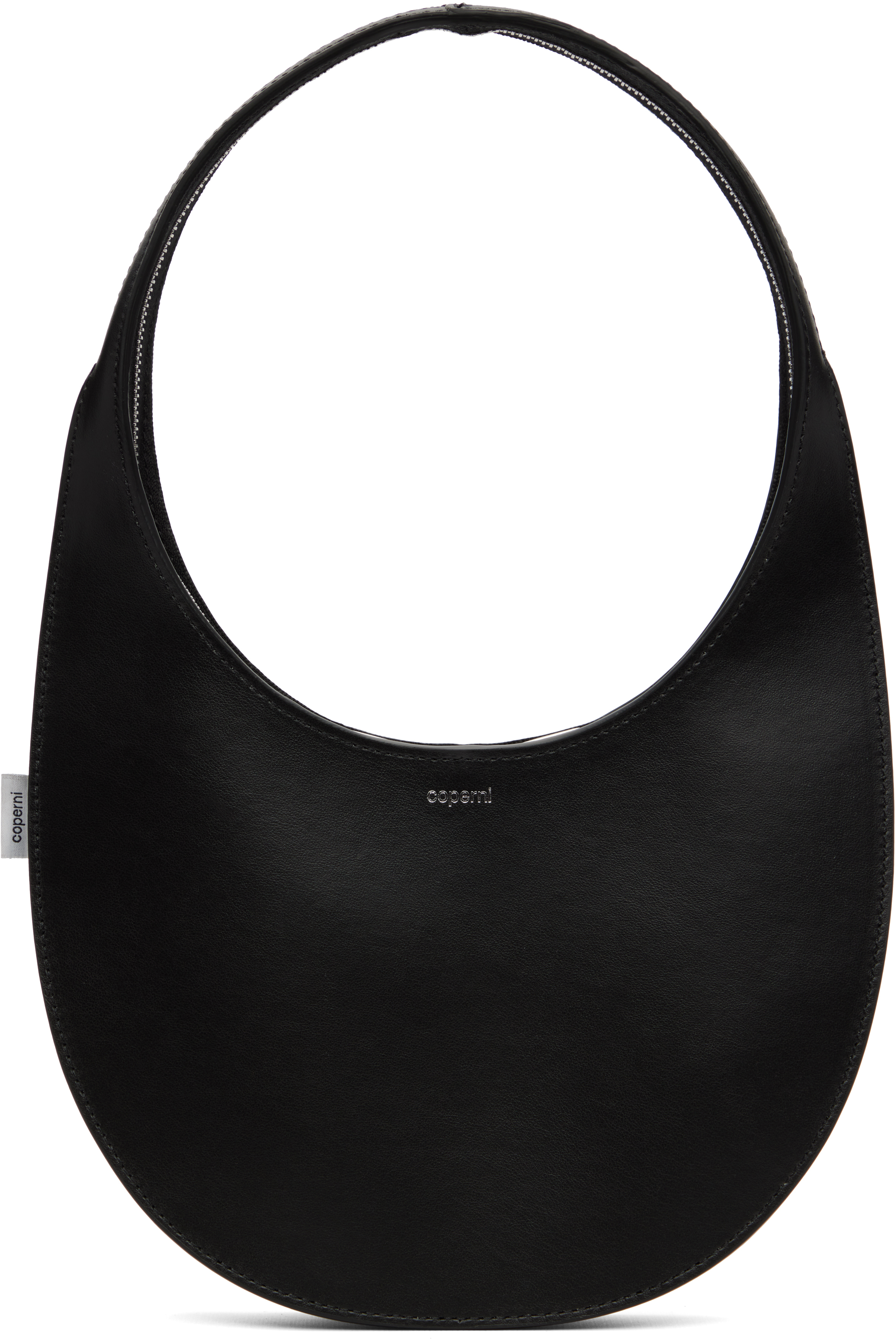 Black Double Gusset Swipe Bag