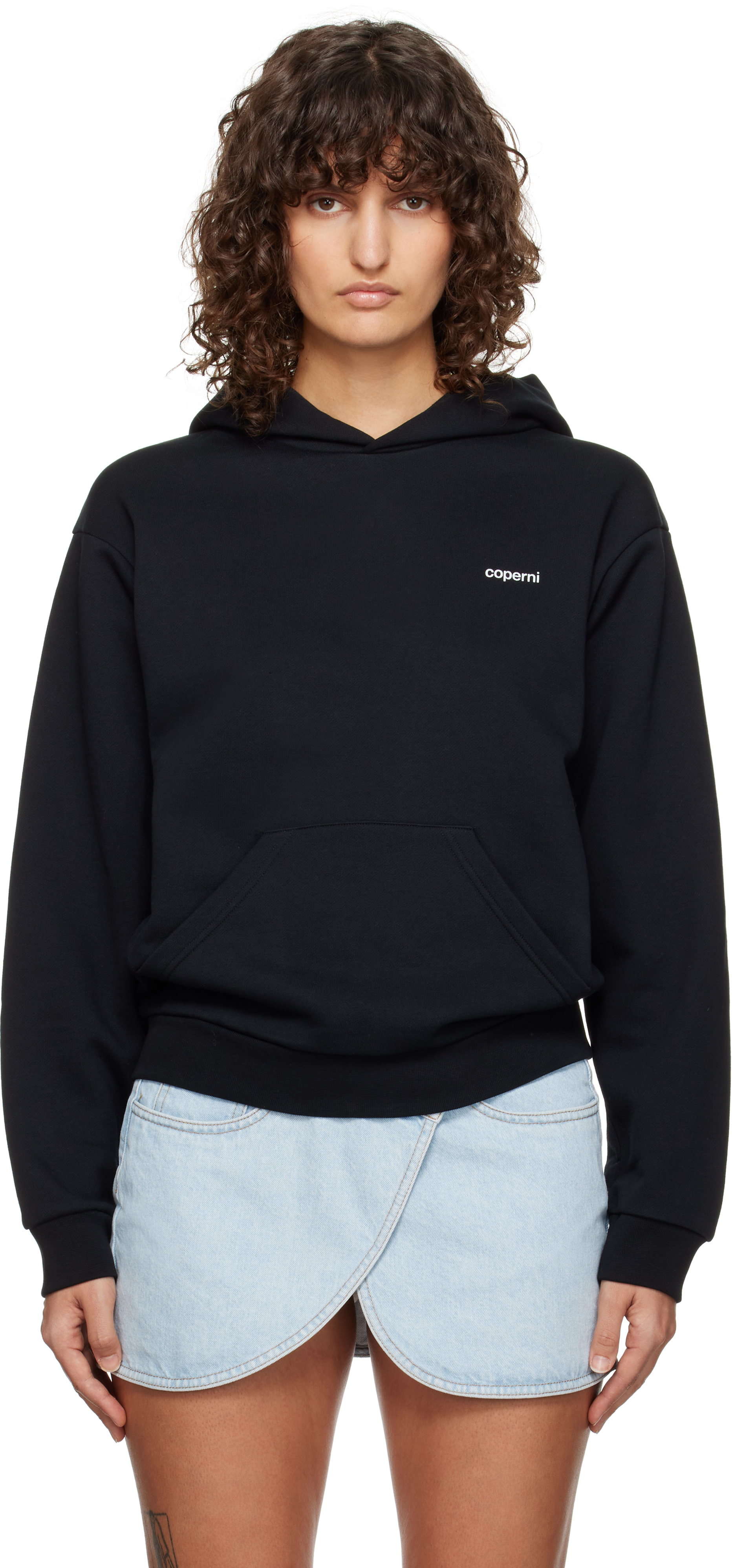 Black Alien Ears Hoodie