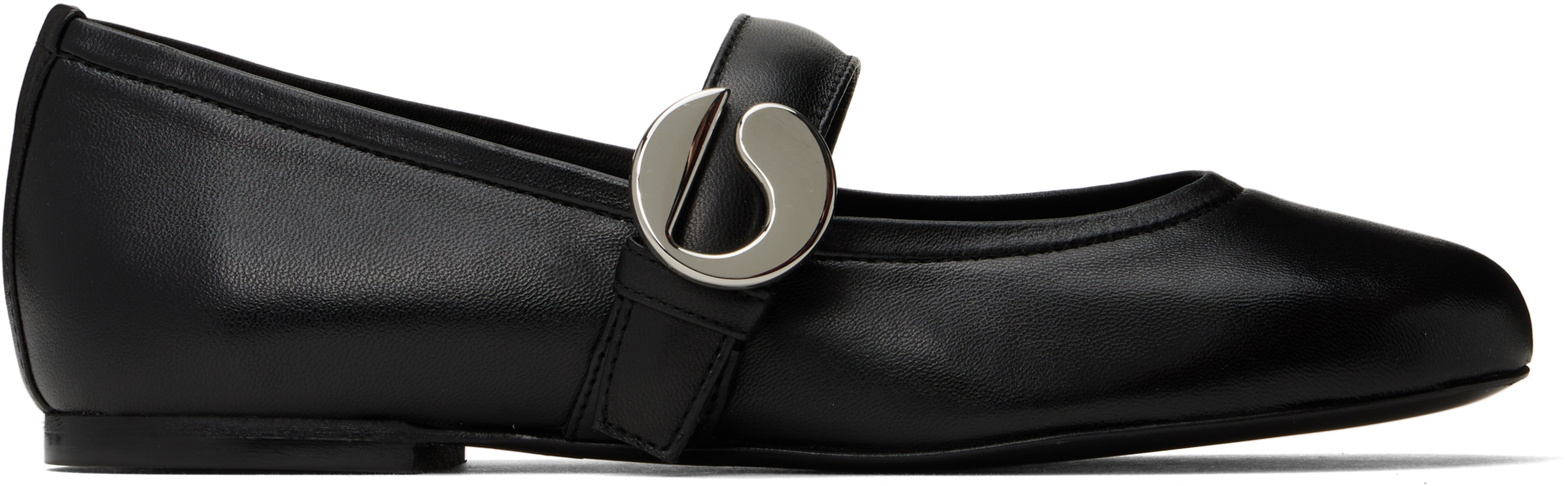 【関税込み】Coperni ブラック Five-Toe Belt フラットシューズ Coperni(コペルニ) フラットシューズ(レディース) - 海外通販のBUYMA