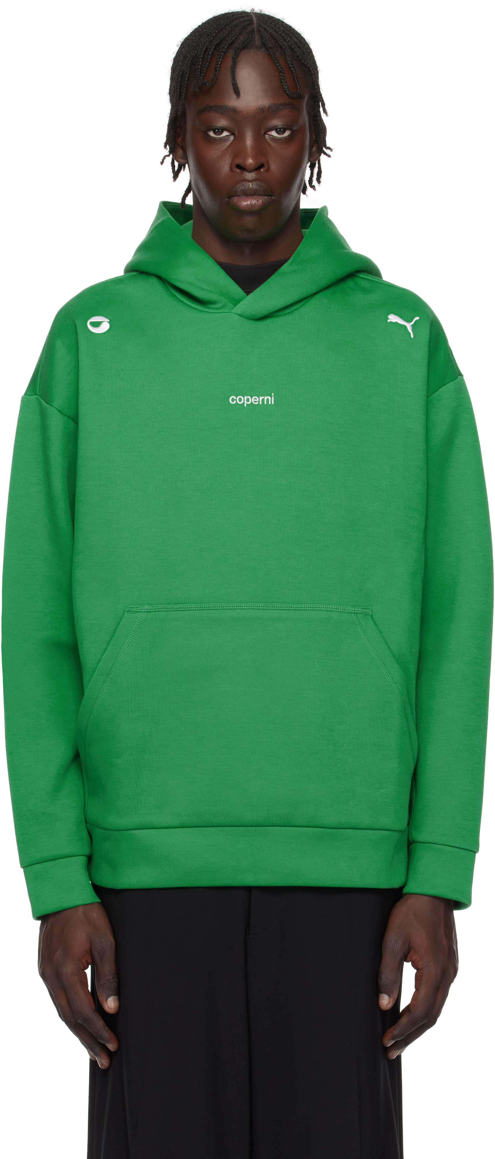 Puma green hoodie online