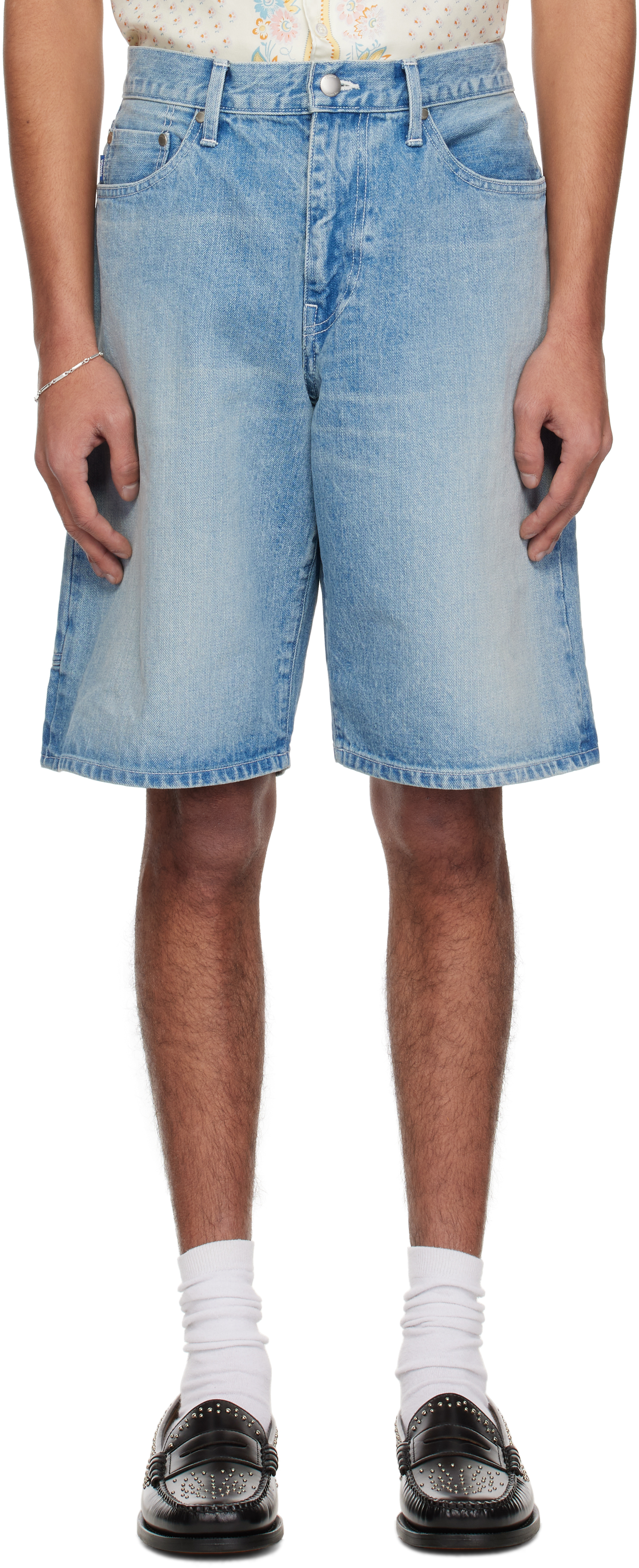 パンツ Vowels Denim Painter Shorts vowels | Denim Painter Shorts