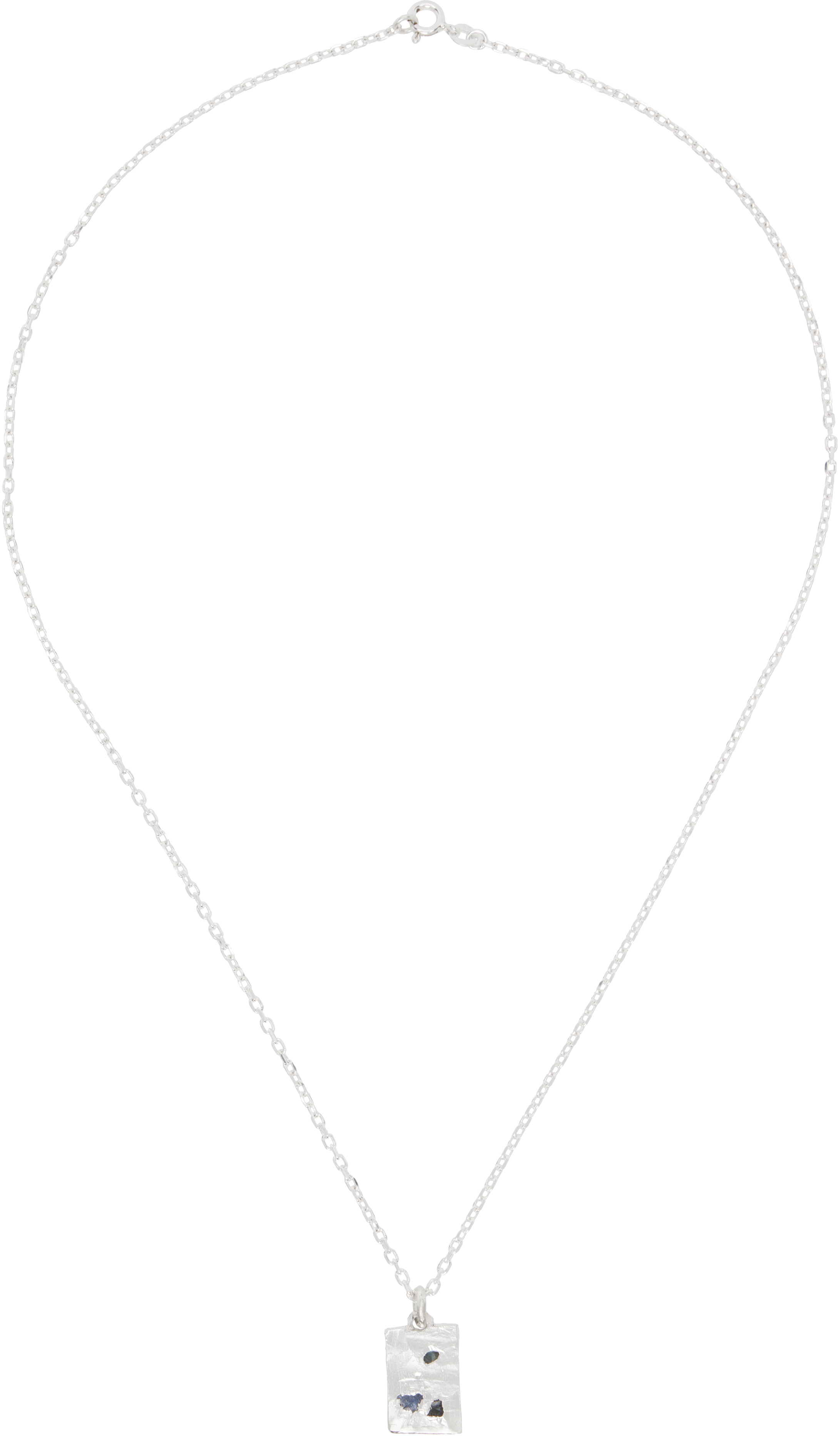 【関税込み】The Ouze シルバー Ingot スキャッター ネックレス The Ouzeのシルバー Ingot スキャッター ネックレスがセール中