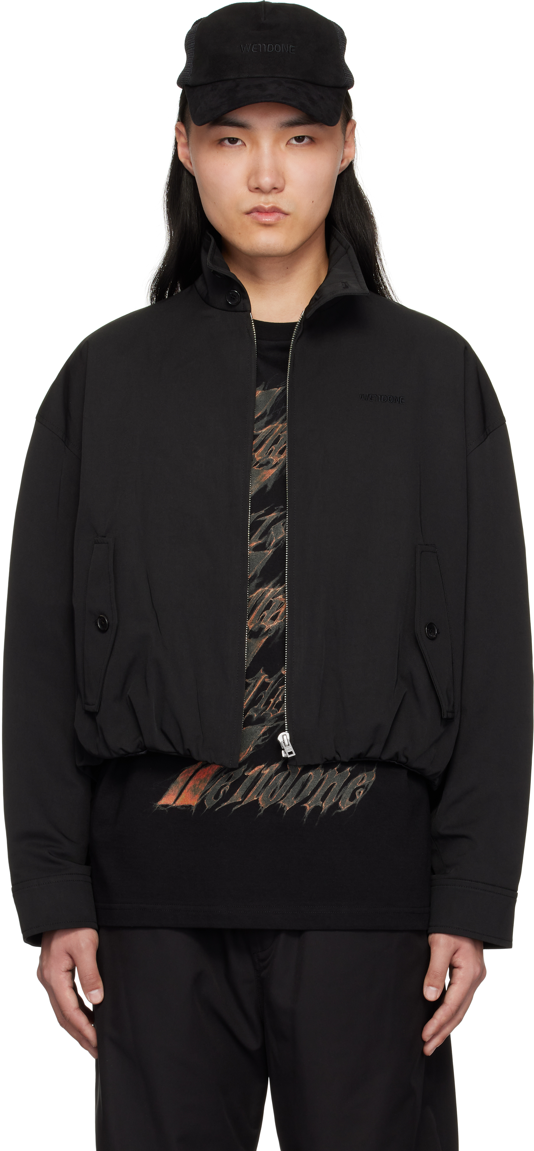 Black Harrington Jacket