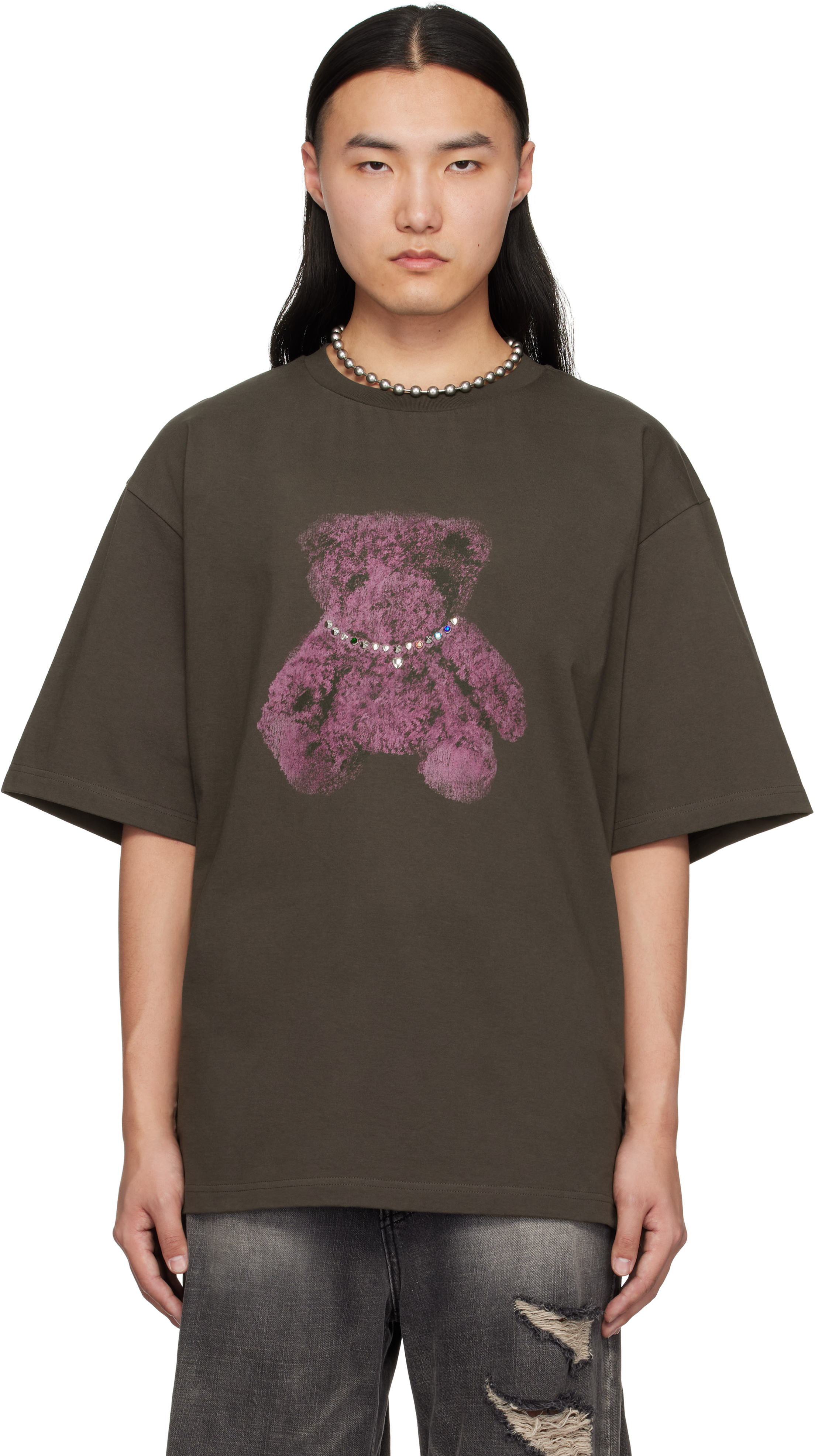 Gray Pearl Bear T-shirt