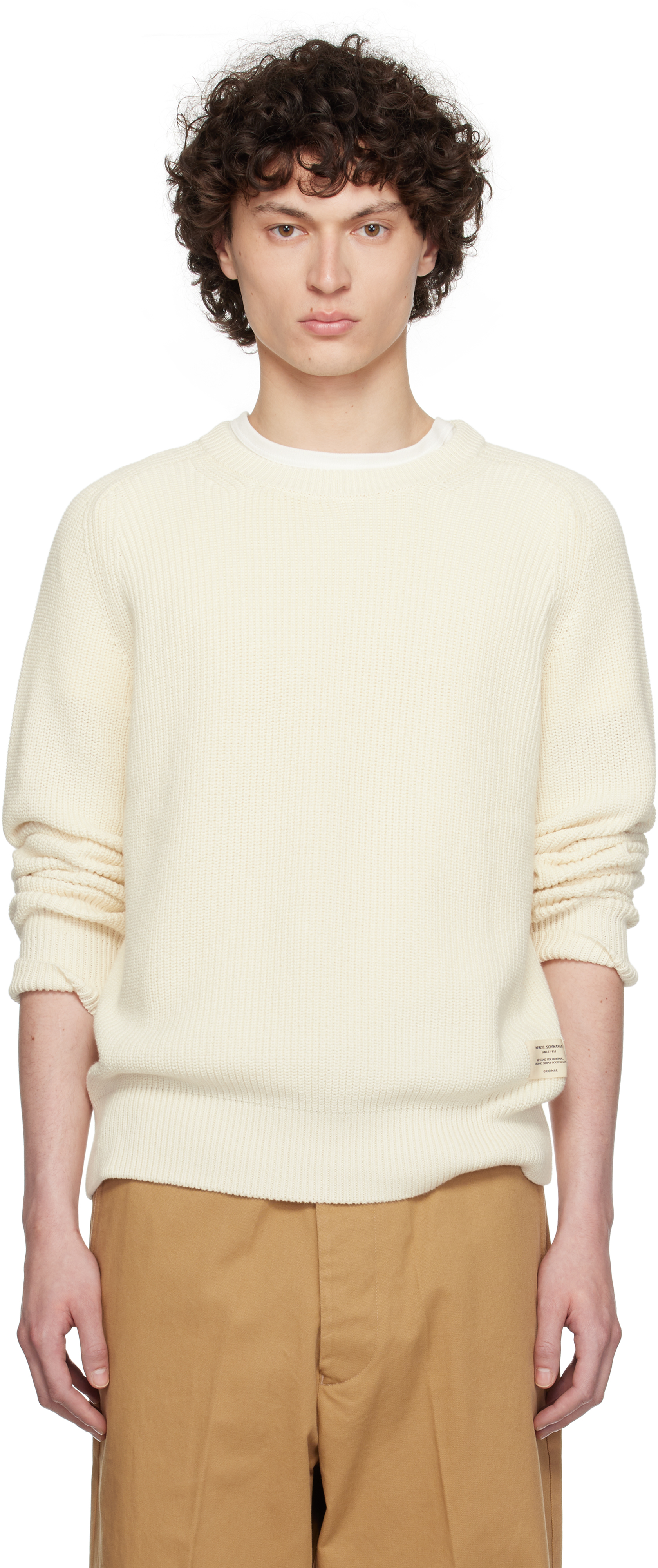Off-White CC02 Ribbed Knit Sweater