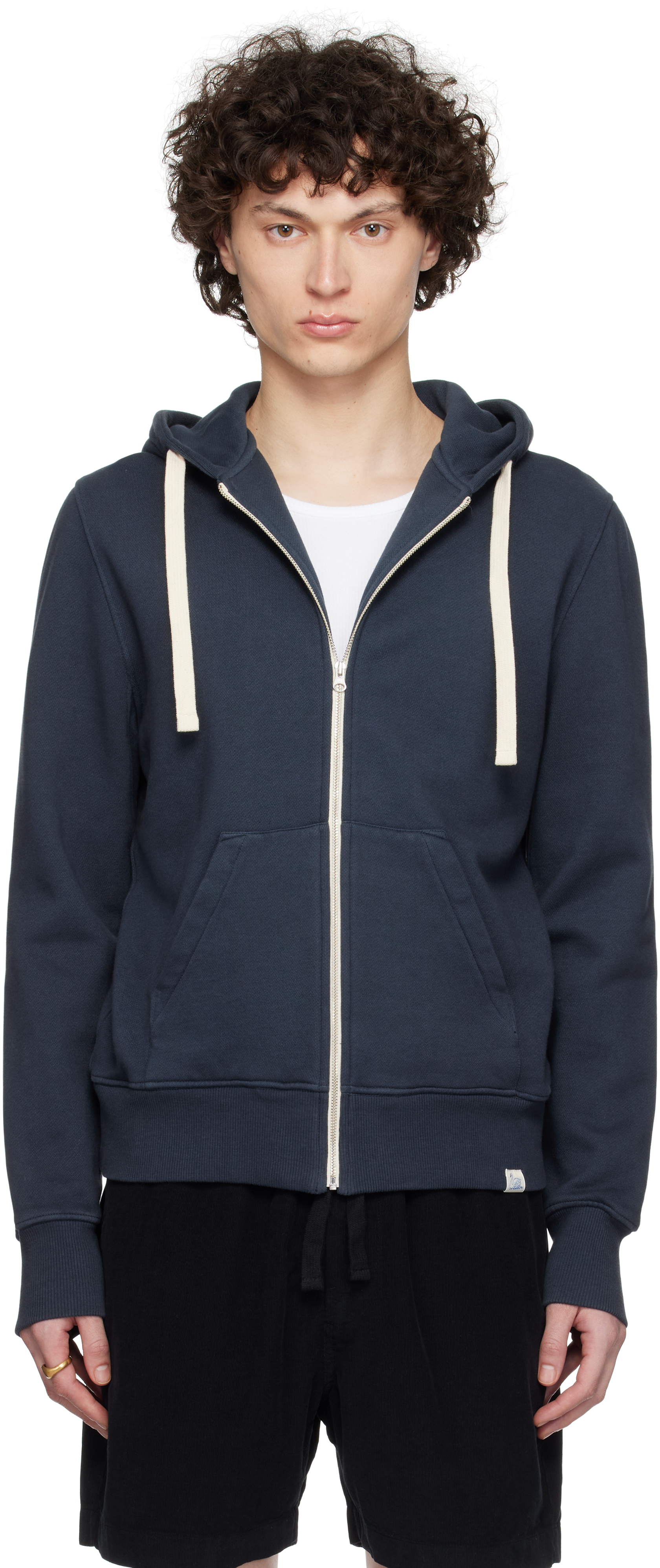 Navy HDJKT02 Zip Hoodie