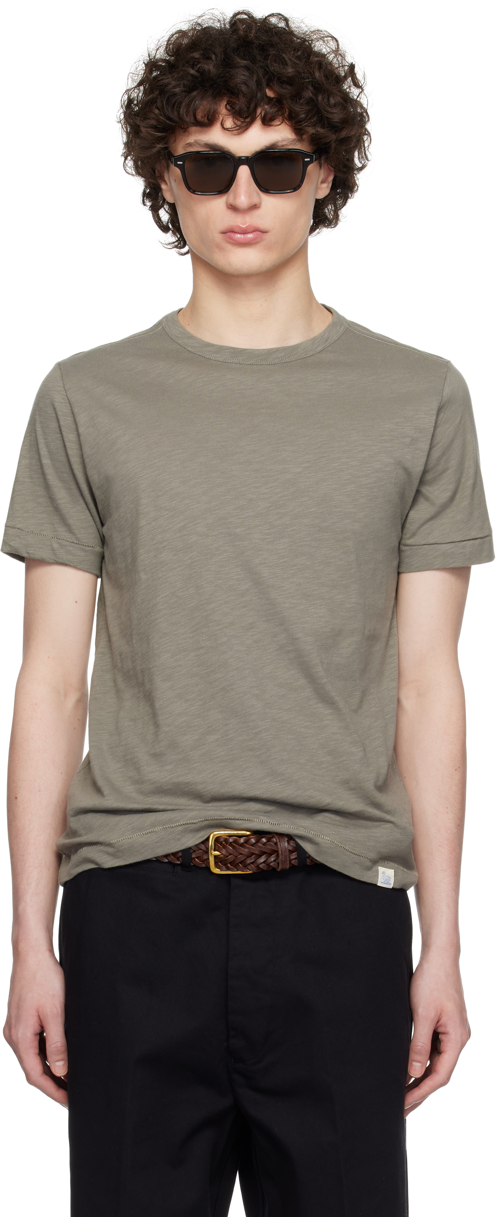 MERZ B SCHWANEN KHAKI SCT04 T-SHIRT