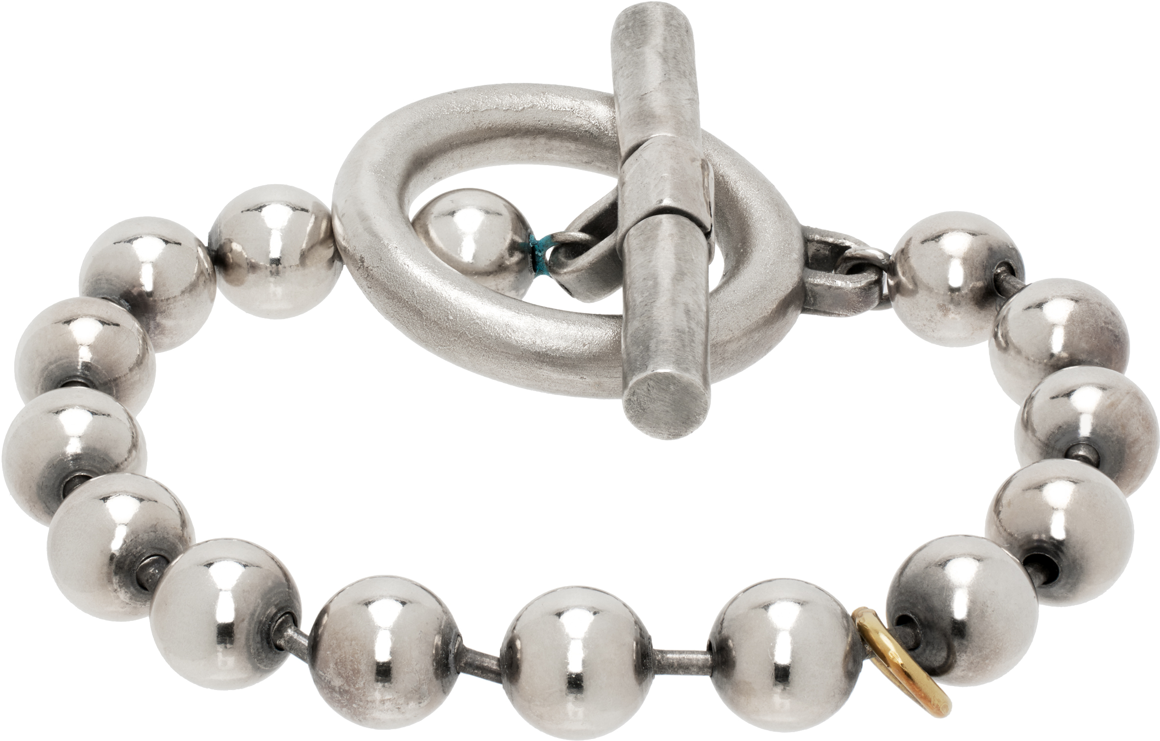 Silver Large Toggle Bracelet