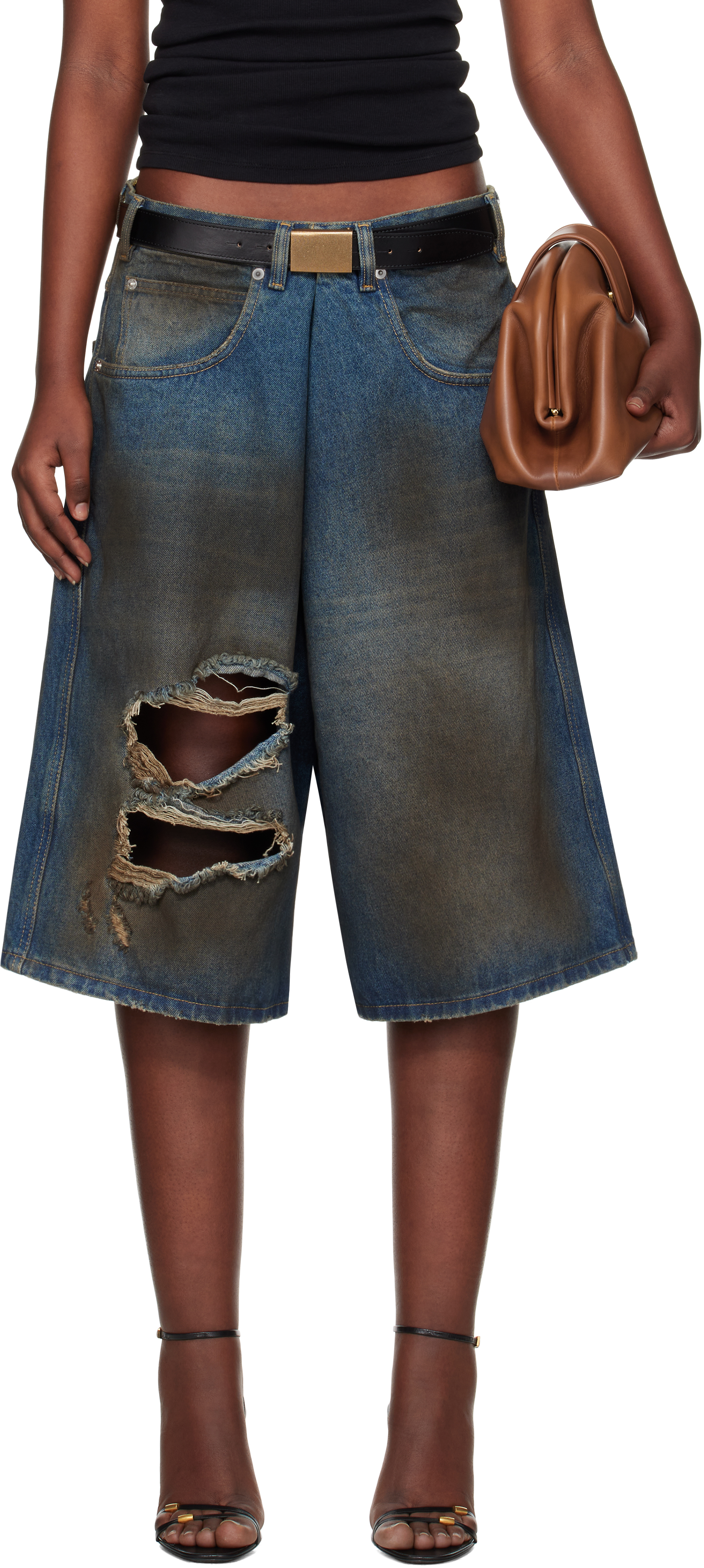 Blue Kriss Kross Denim Shorts