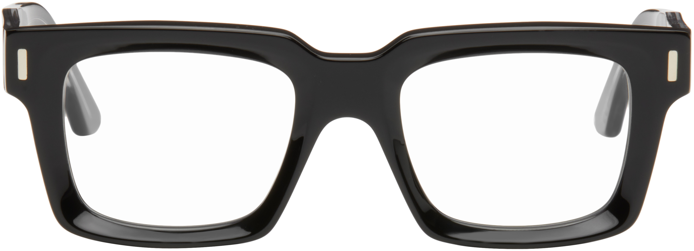 Black 1386 Square Glasses