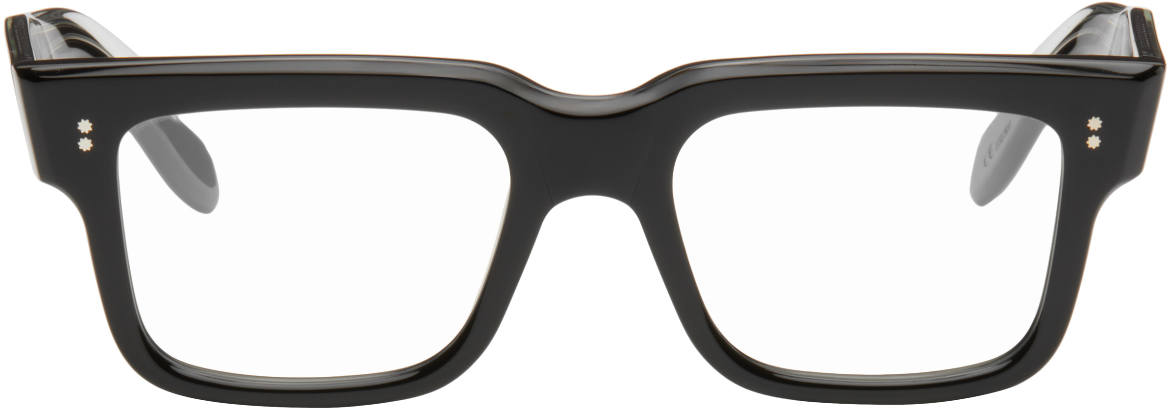 【関税込み】Cutler and Gross ブラック 1403 スクエアメガネ Cutler and Gross - 1403 Sunglasses | Specs Collective