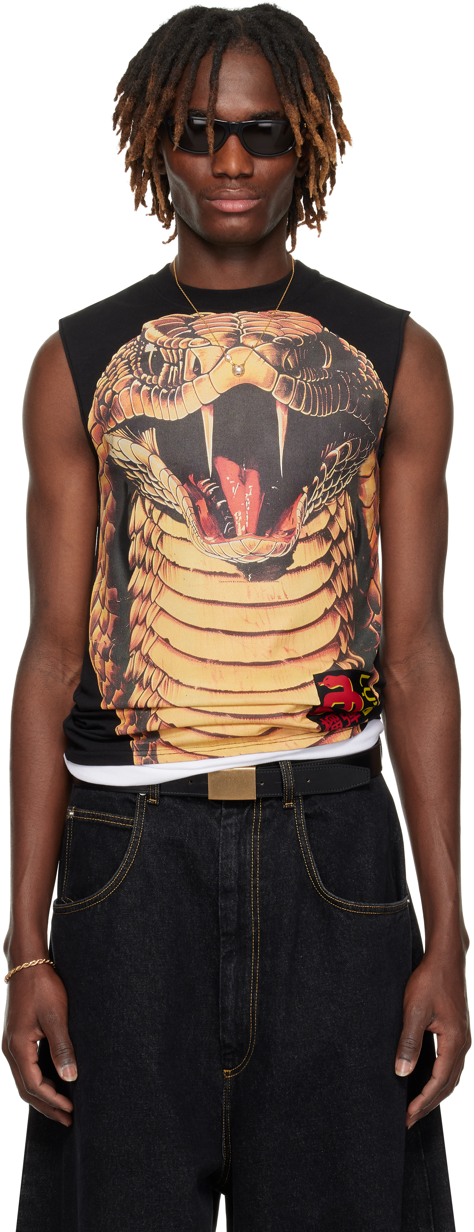 Black 
Year of the Snake
 Sleeveless T-shirt