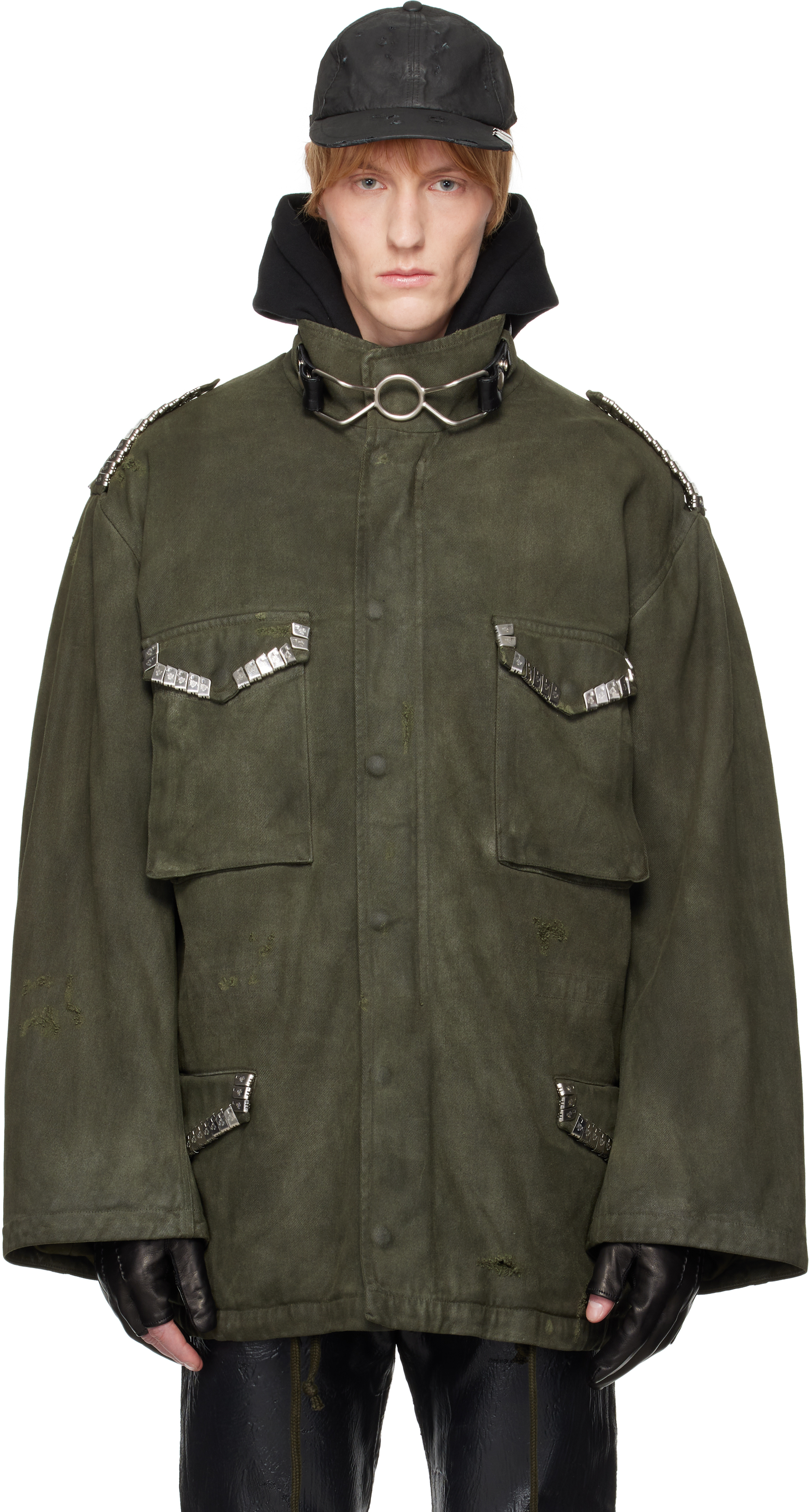 Khaki Ring Coat