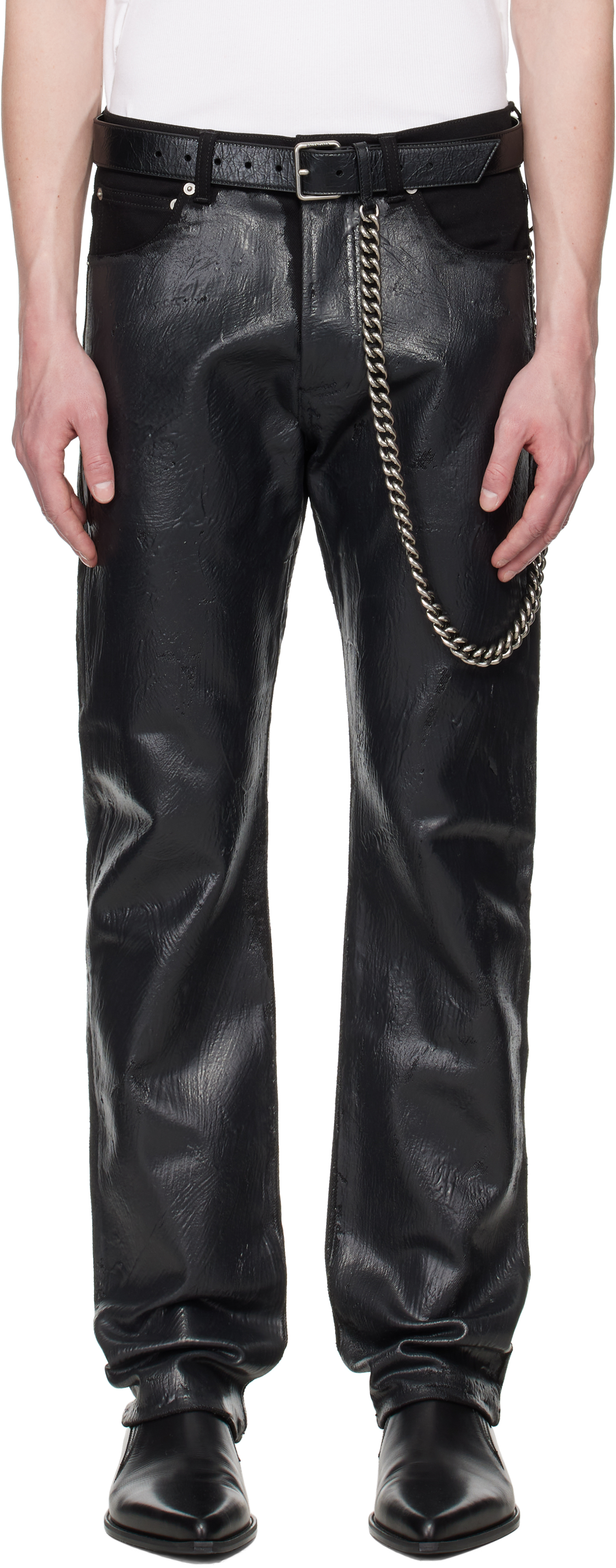 Black Flex Jeans