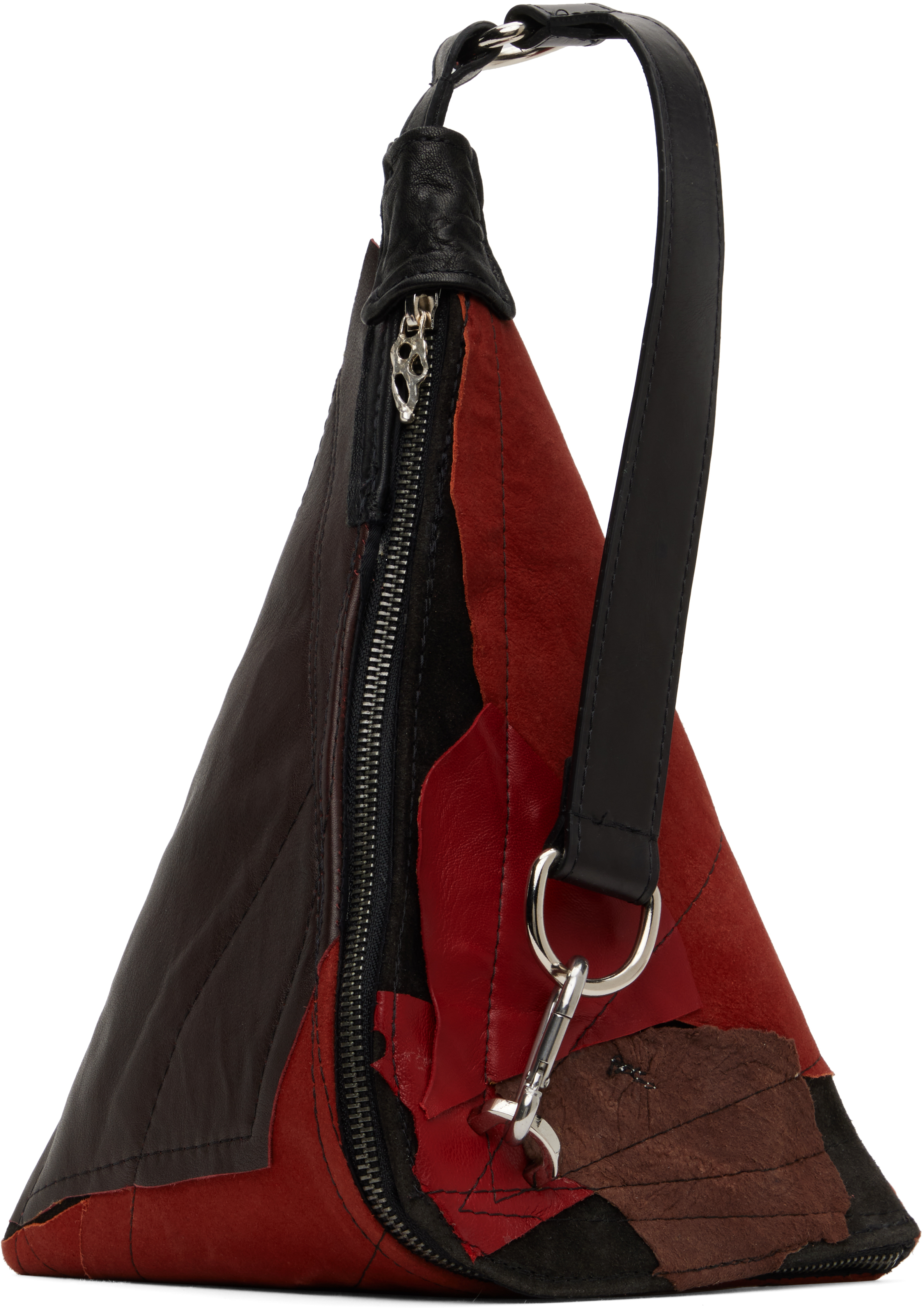 【関税込み】Swampgod レッド＆ブラウン Tetra バッグ Red & Brown Tetra Bag by Swampgod on Sale