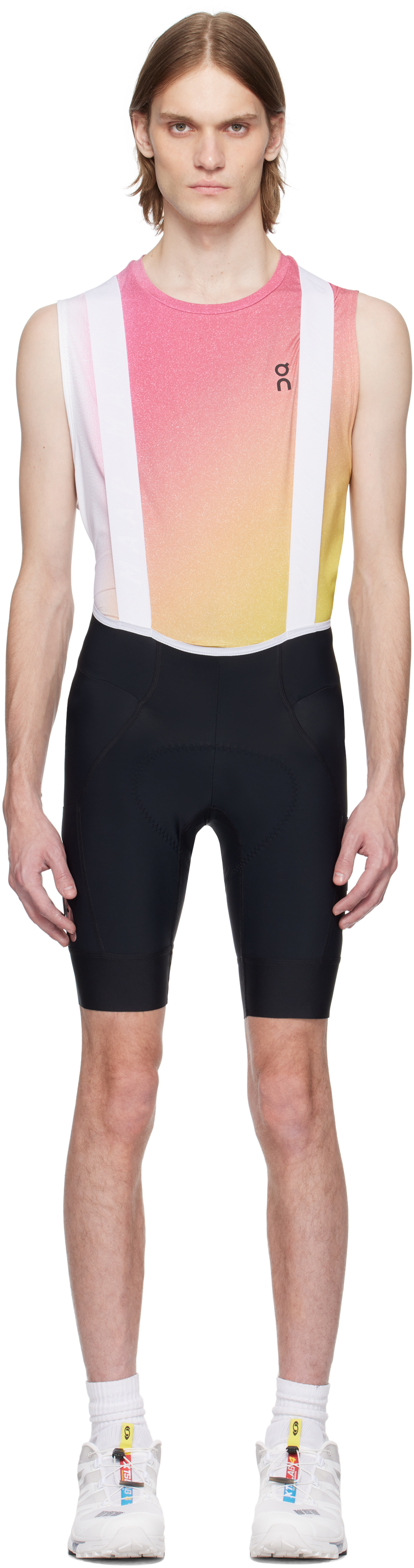Black Bleach Design Werks Edition Team Evo Cargo Bib by MAAP