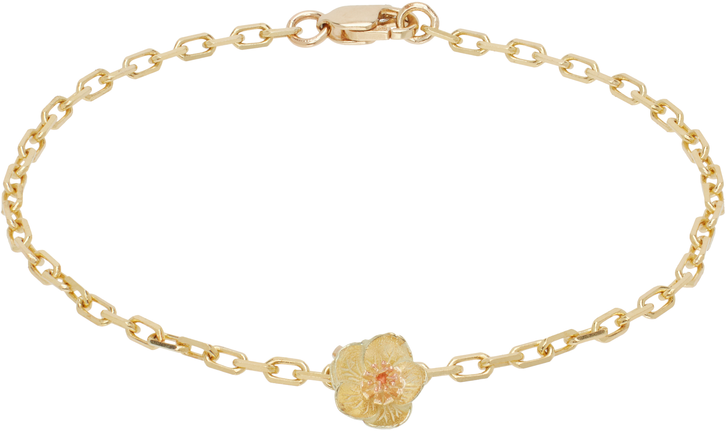 Gold FLORA Hellebore Bracelet