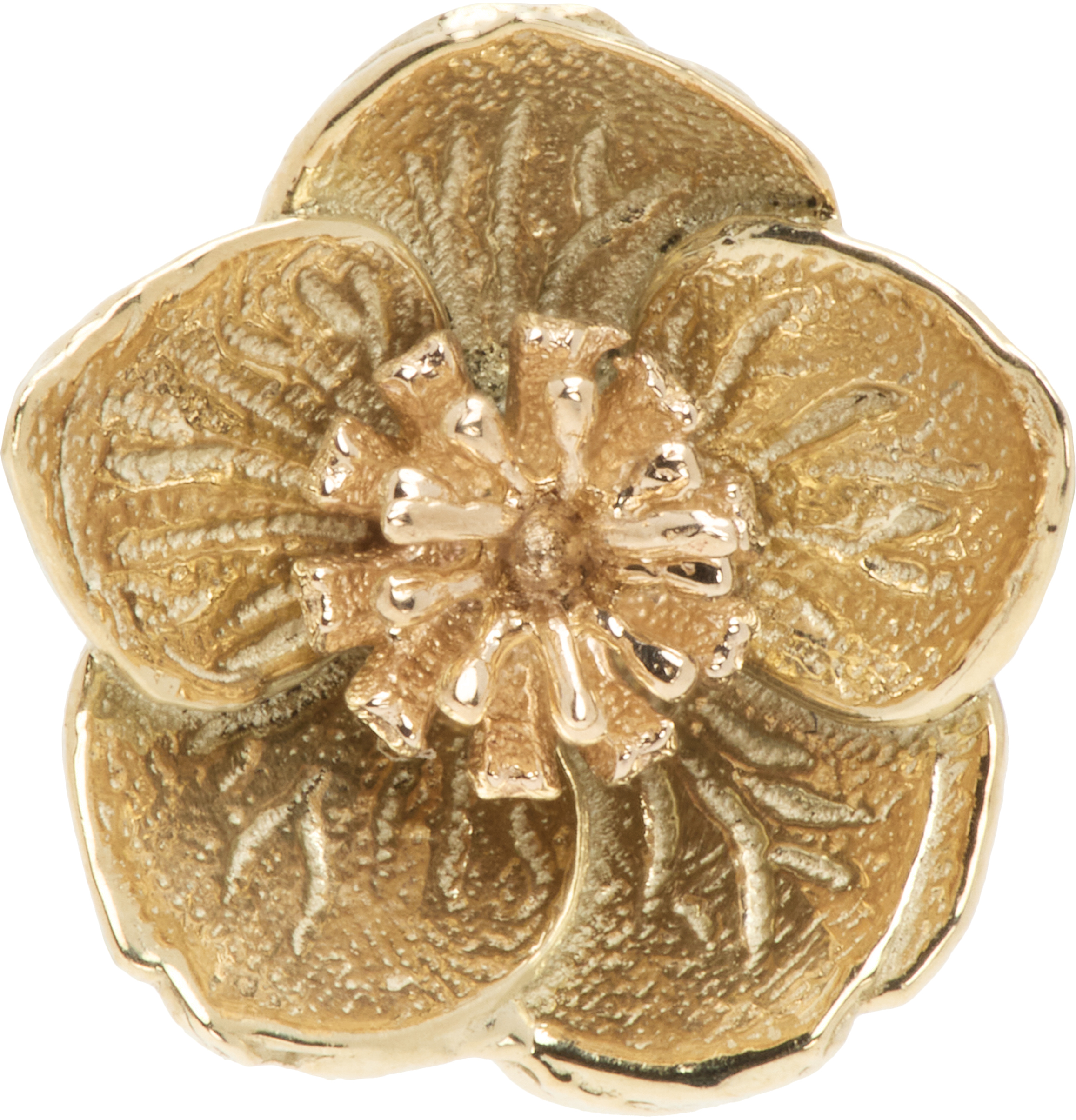 Gold FLORA Hellebore Single Earring